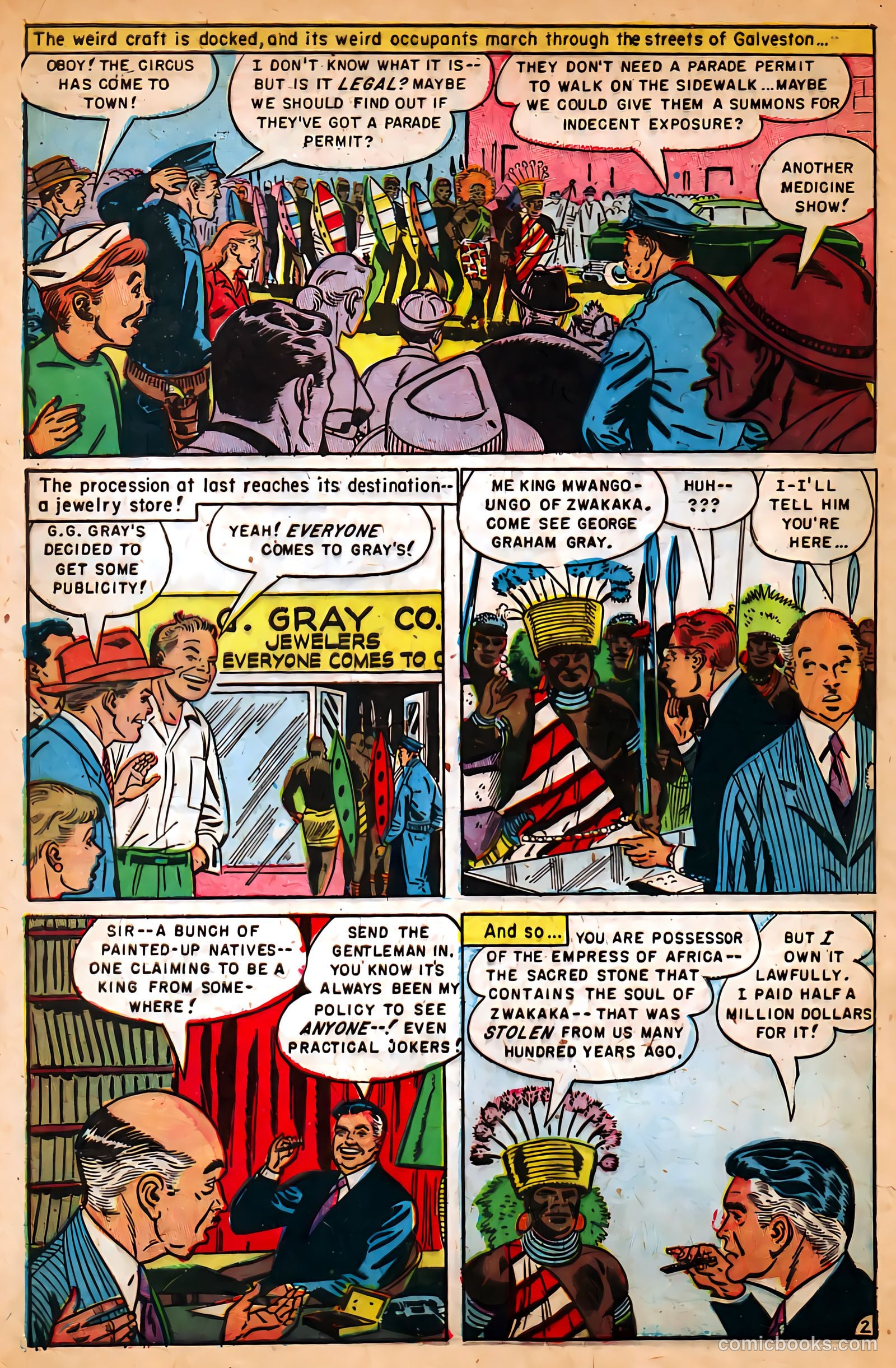 Buster Crabbe #8 (1953) — page 4 of 36