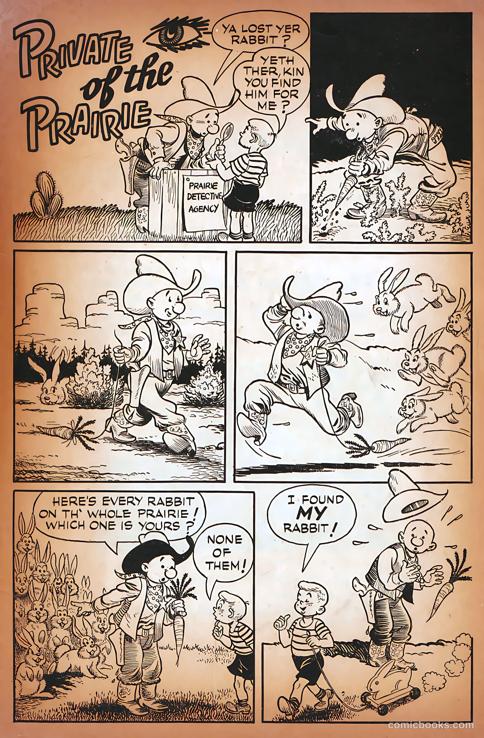 Buster Crabbe #8 (1953) — page 35 of 36