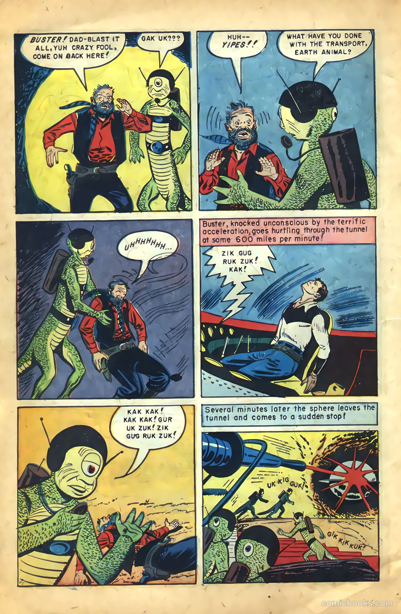 Buster Crabbe #9 (1953) — page 6 of 36