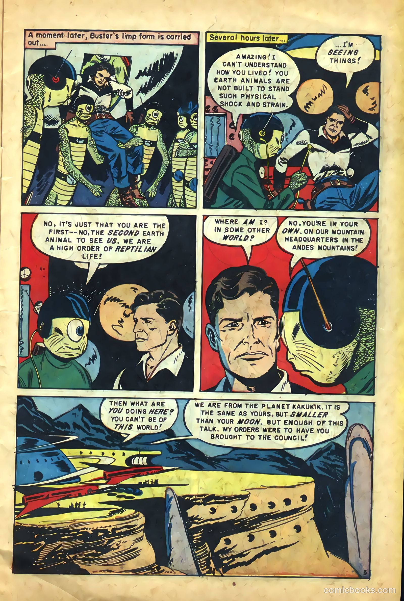 Buster Crabbe #9 (1953) — page 7 of 36
