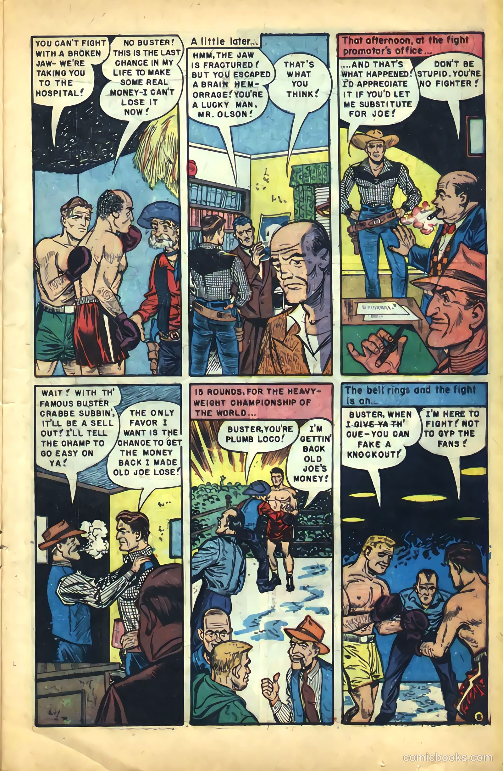 Buster Crabbe #9 (1953) — page 21 of 36