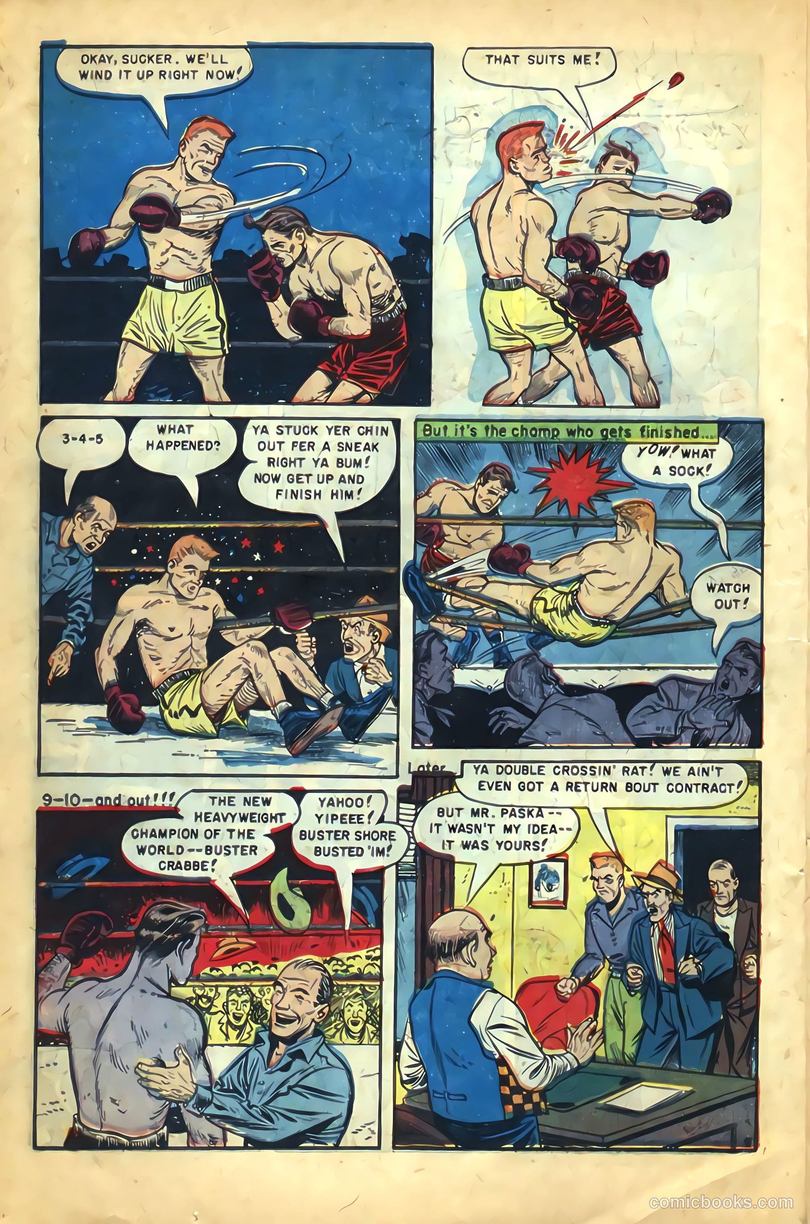 Buster Crabbe #9 (1953) — page 22 of 36