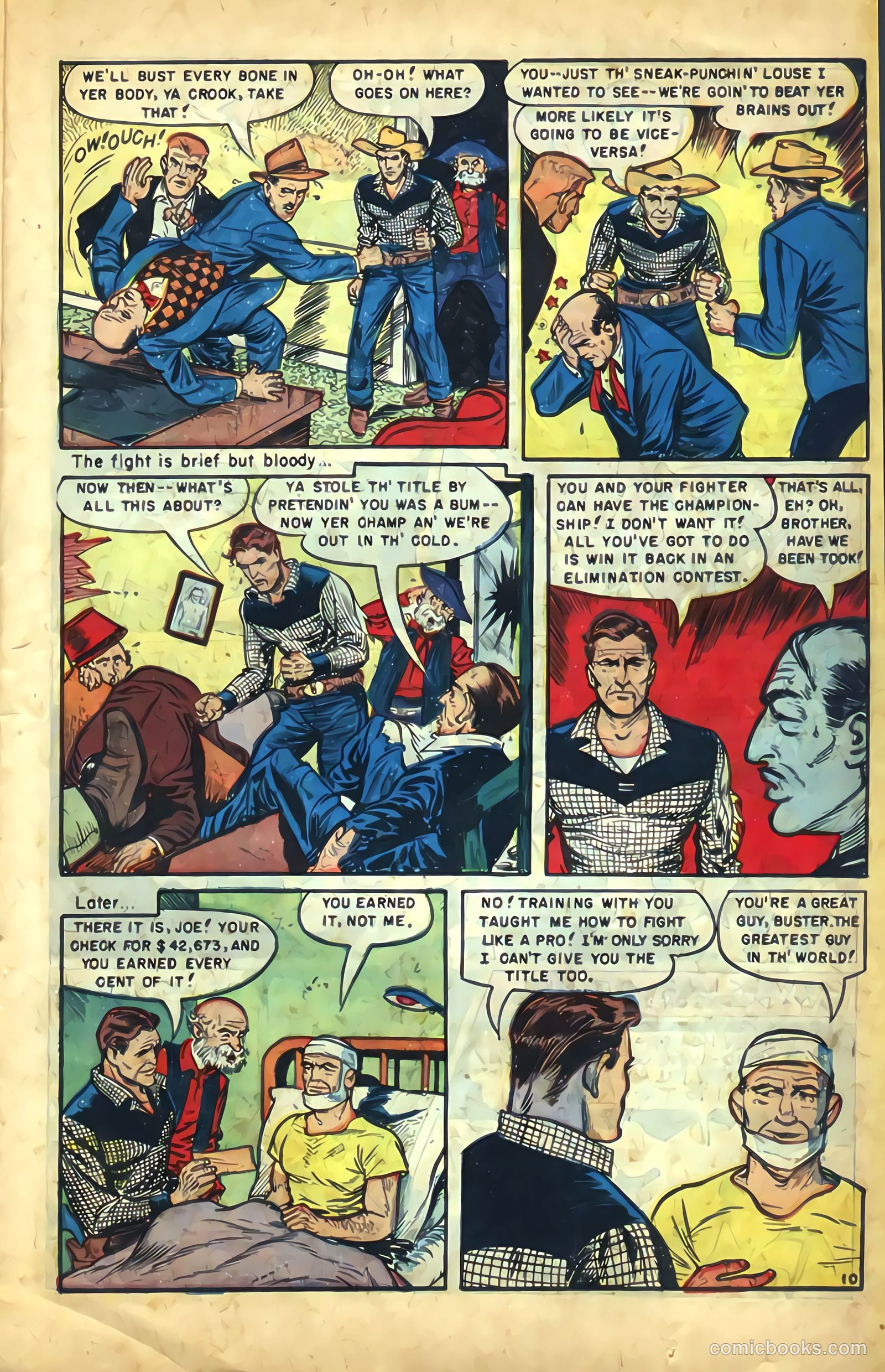 Buster Crabbe #9 (1953) — page 23 of 36