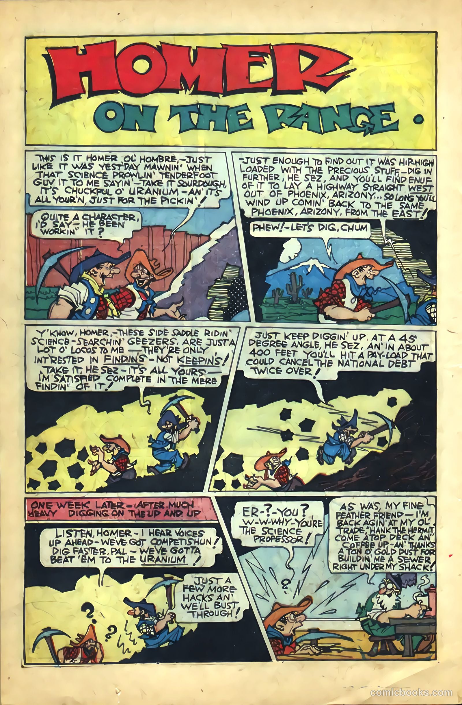 Buster Crabbe #9 (1953) — page 24 of 36