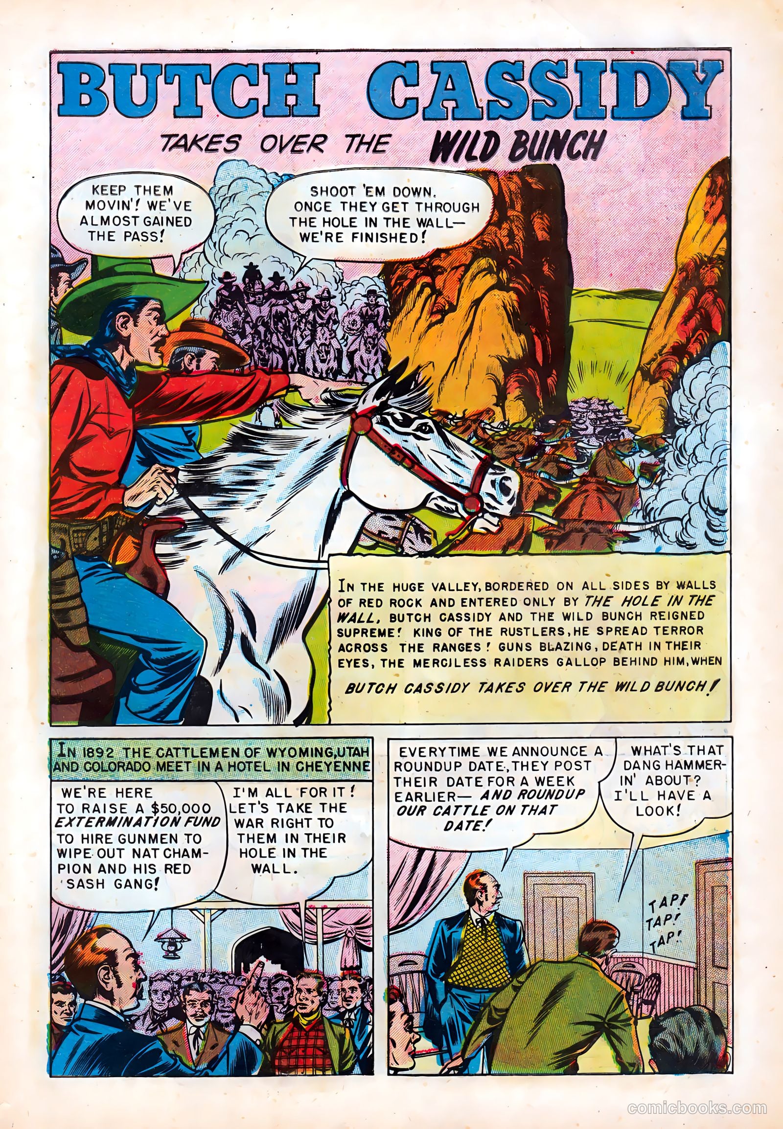 Butch Cassidy #1 (1951) — page 3 of 36