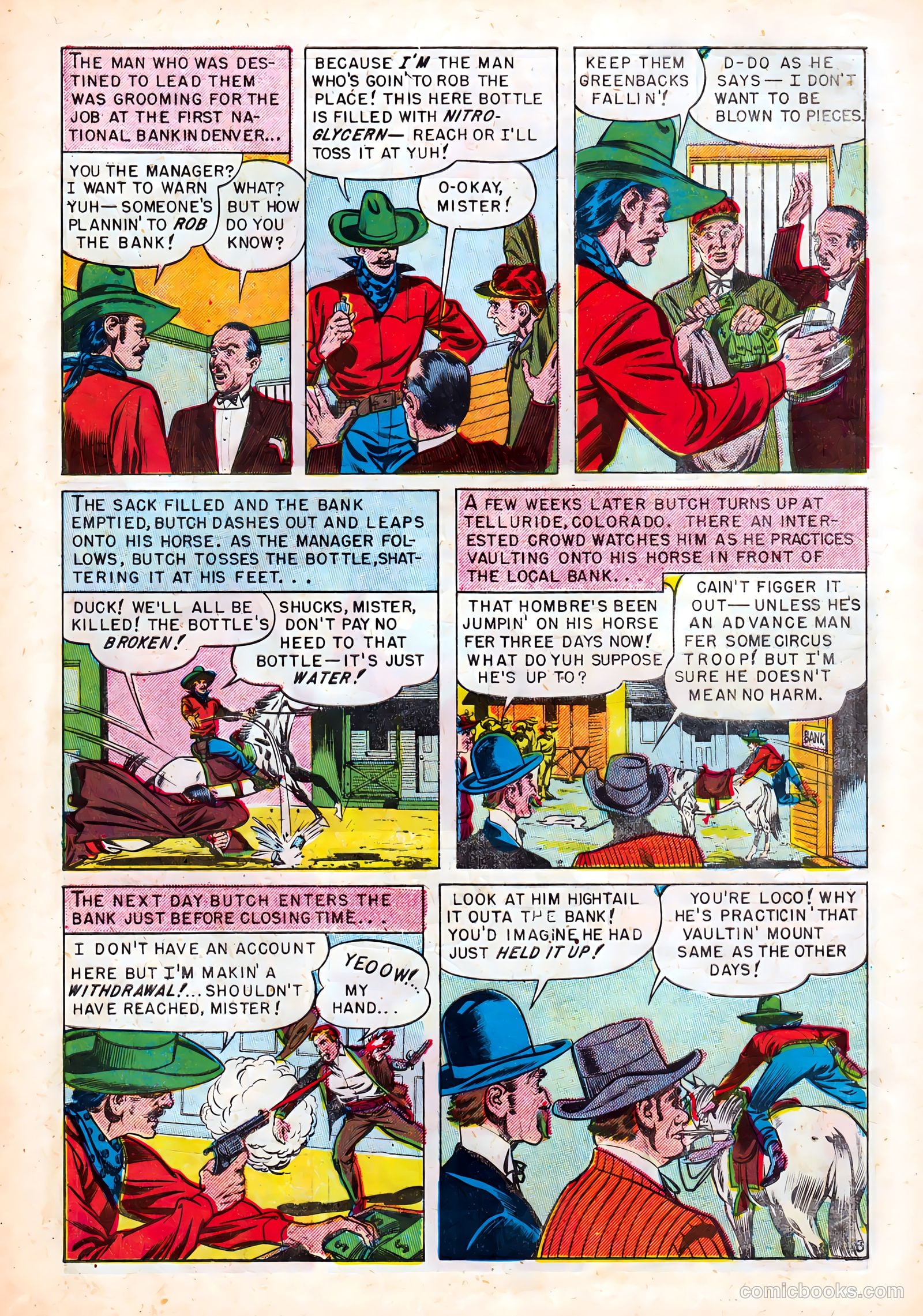 Butch Cassidy #1 (1951) — page 5 of 36