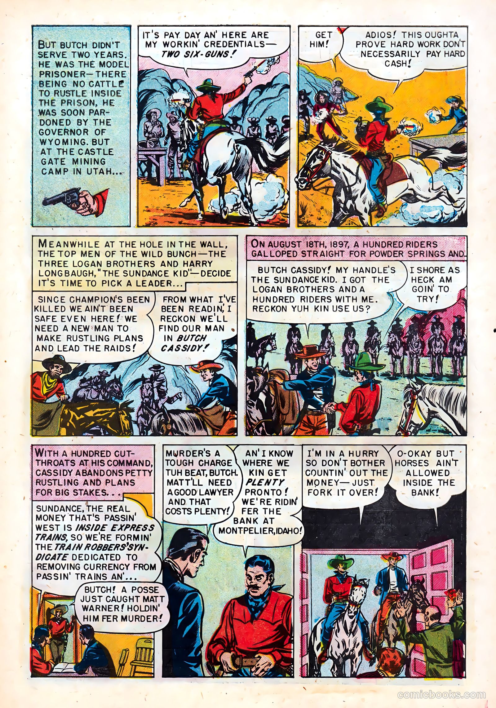 Butch Cassidy #1 (1951) — page 7 of 36