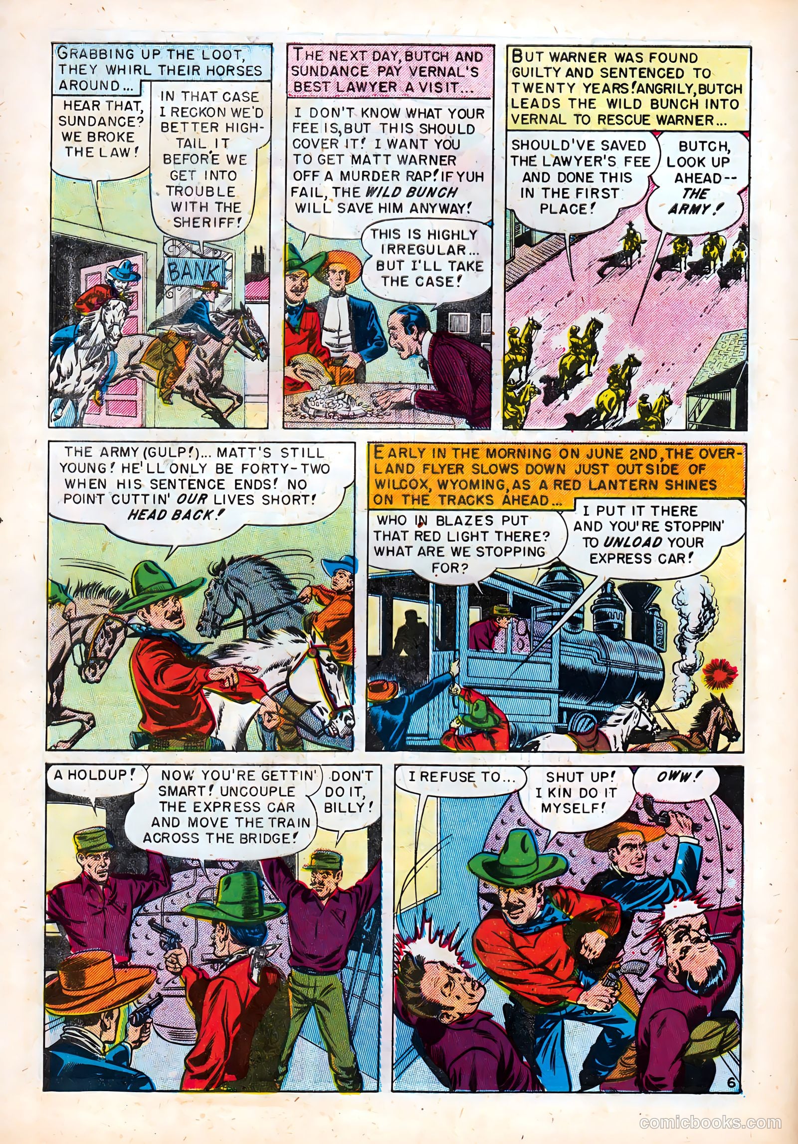 Butch Cassidy #1 (1951) — page 8 of 36