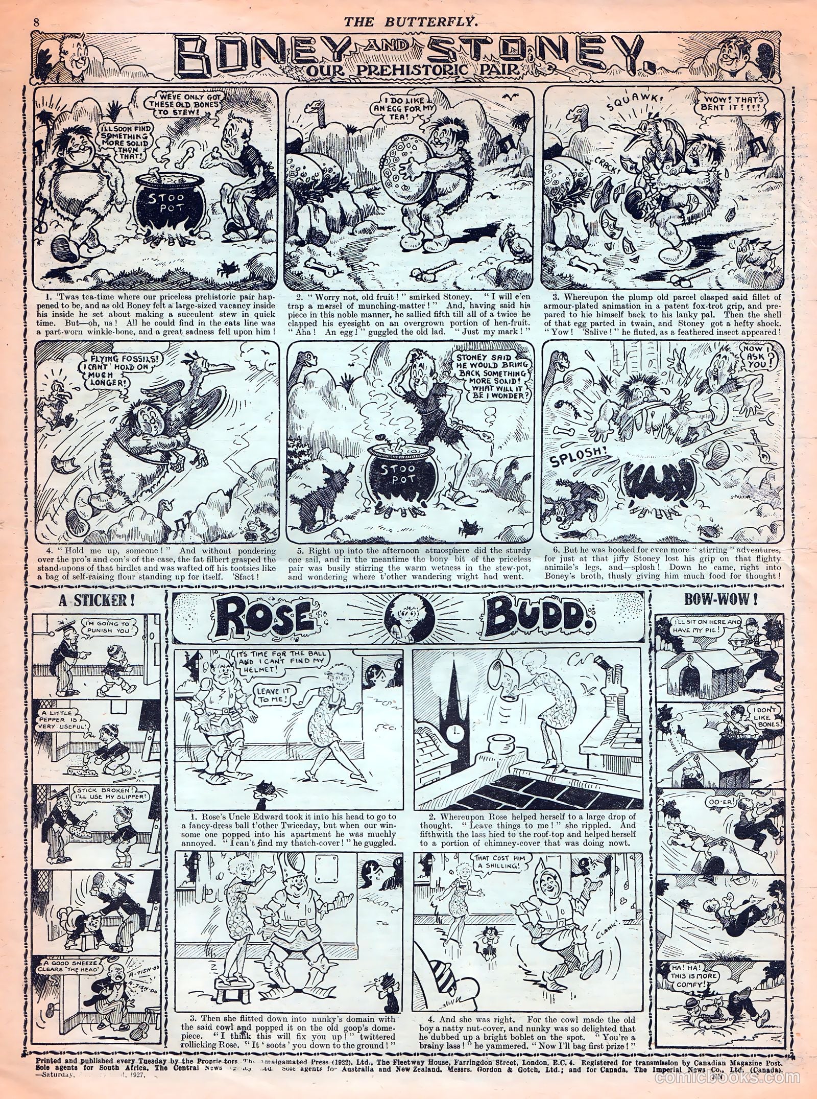Butterfly #511 (1927) — page 7 of 7