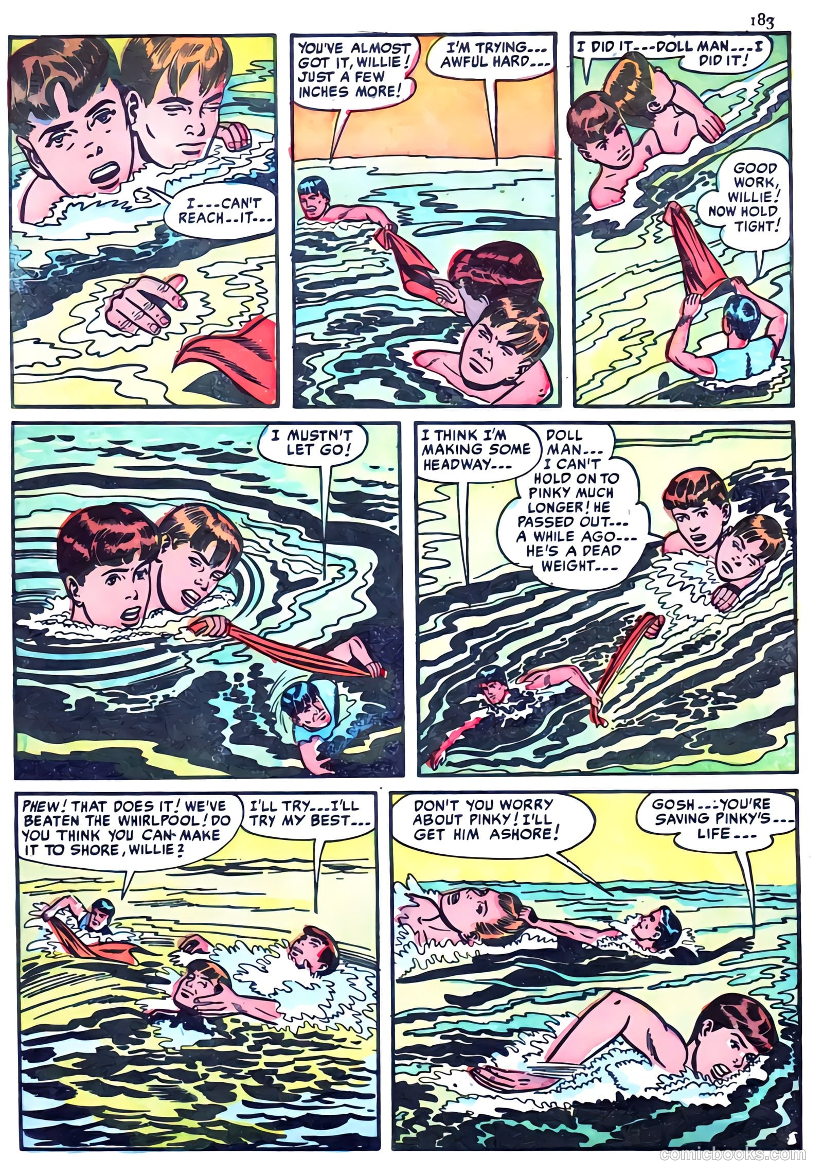 Adventure Annual #1 (1966) — page 182 of 191