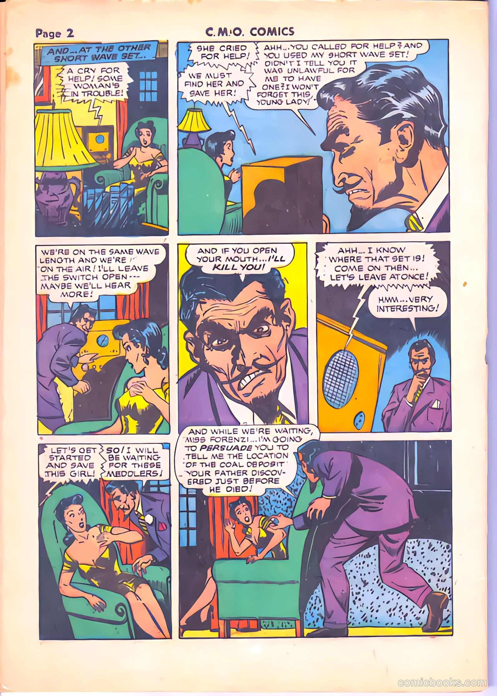 C-M-O Comics #2 (1942) — page 4 of 52