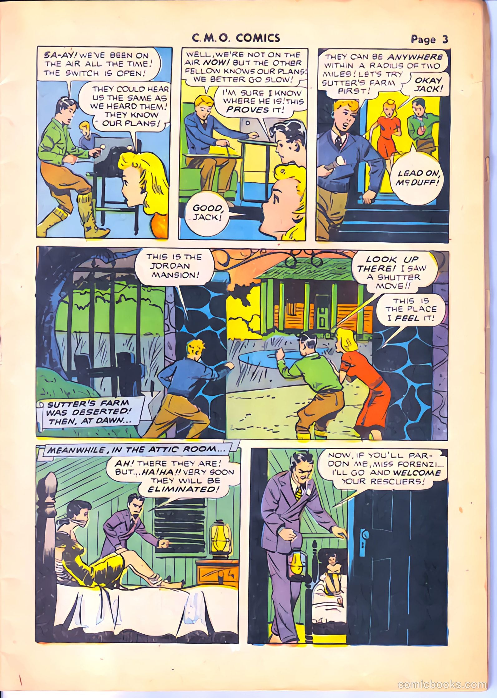 C-M-O Comics #2 (1942) — page 5 of 52