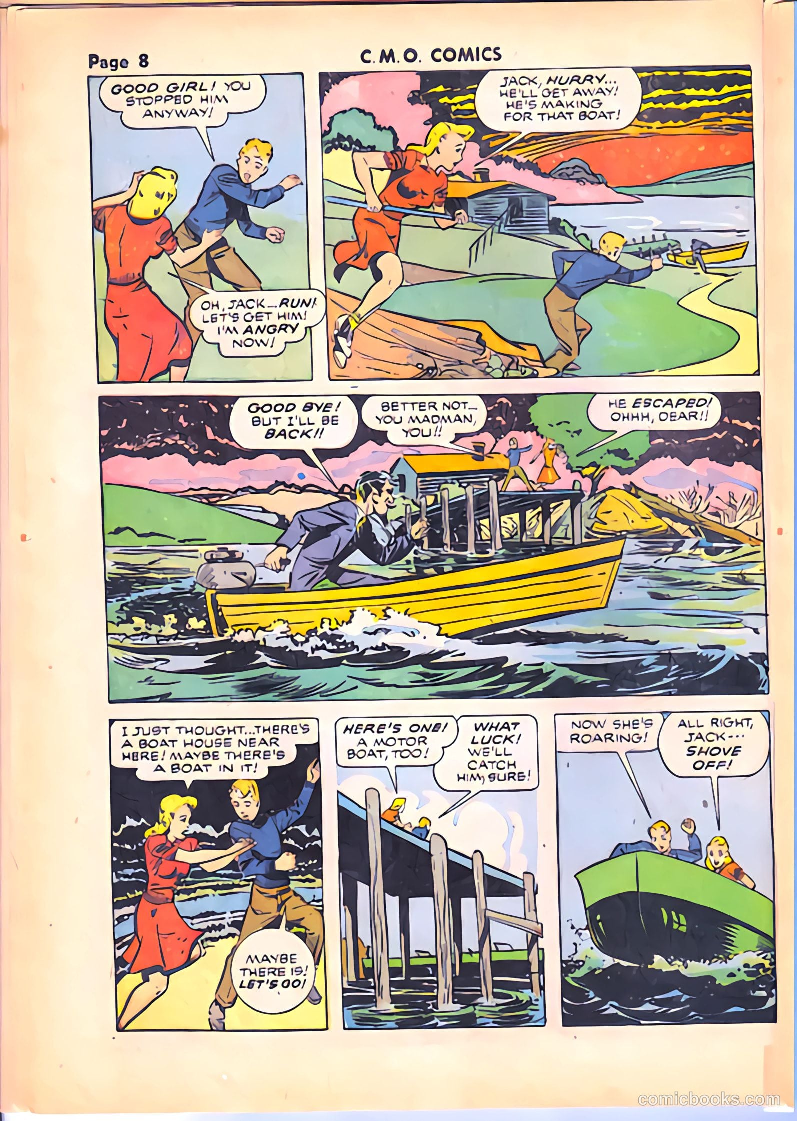 C-M-O Comics #2 (1942) — page 10 of 52