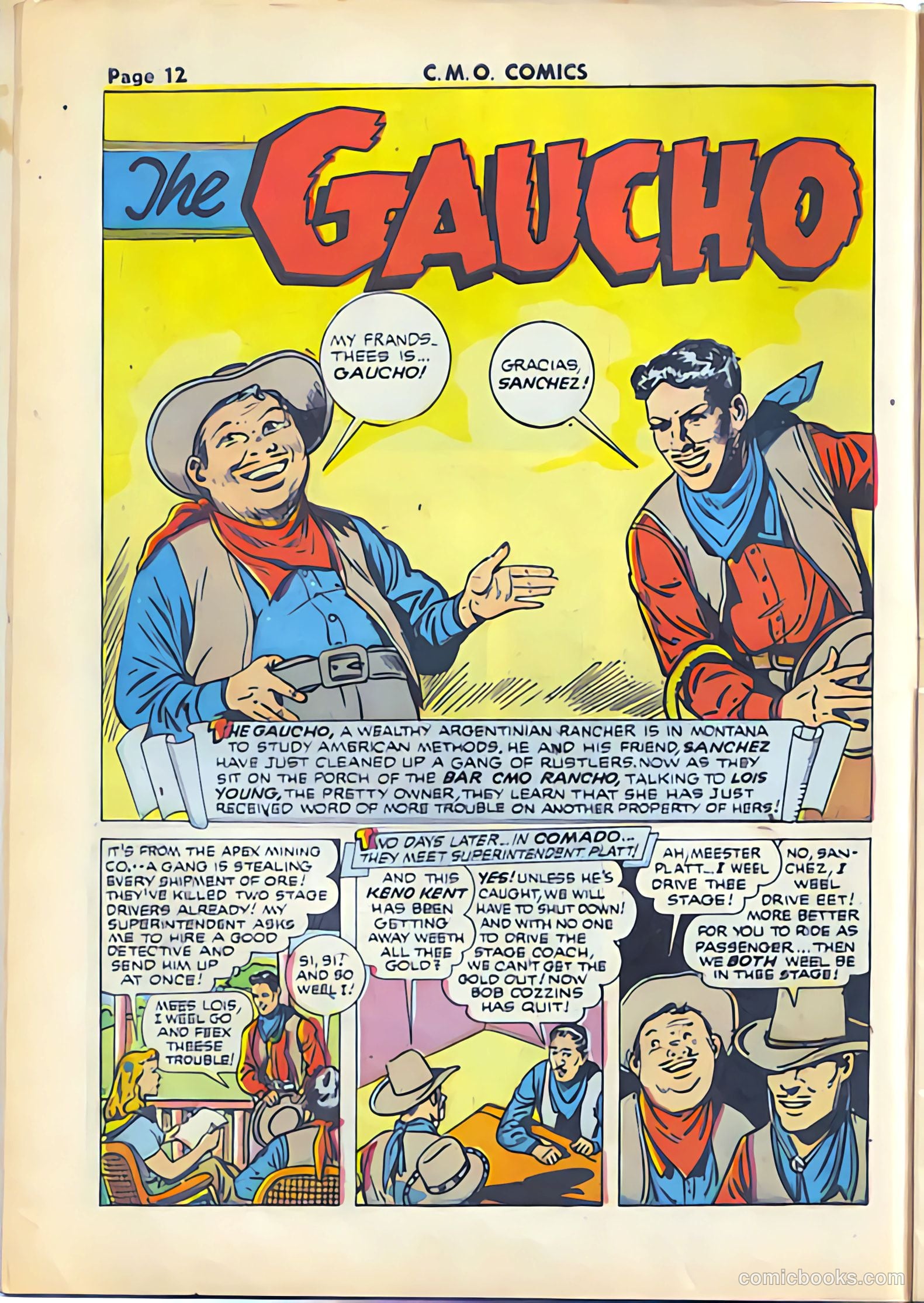 C-M-O Comics #2 (1942) — page 14 of 52
