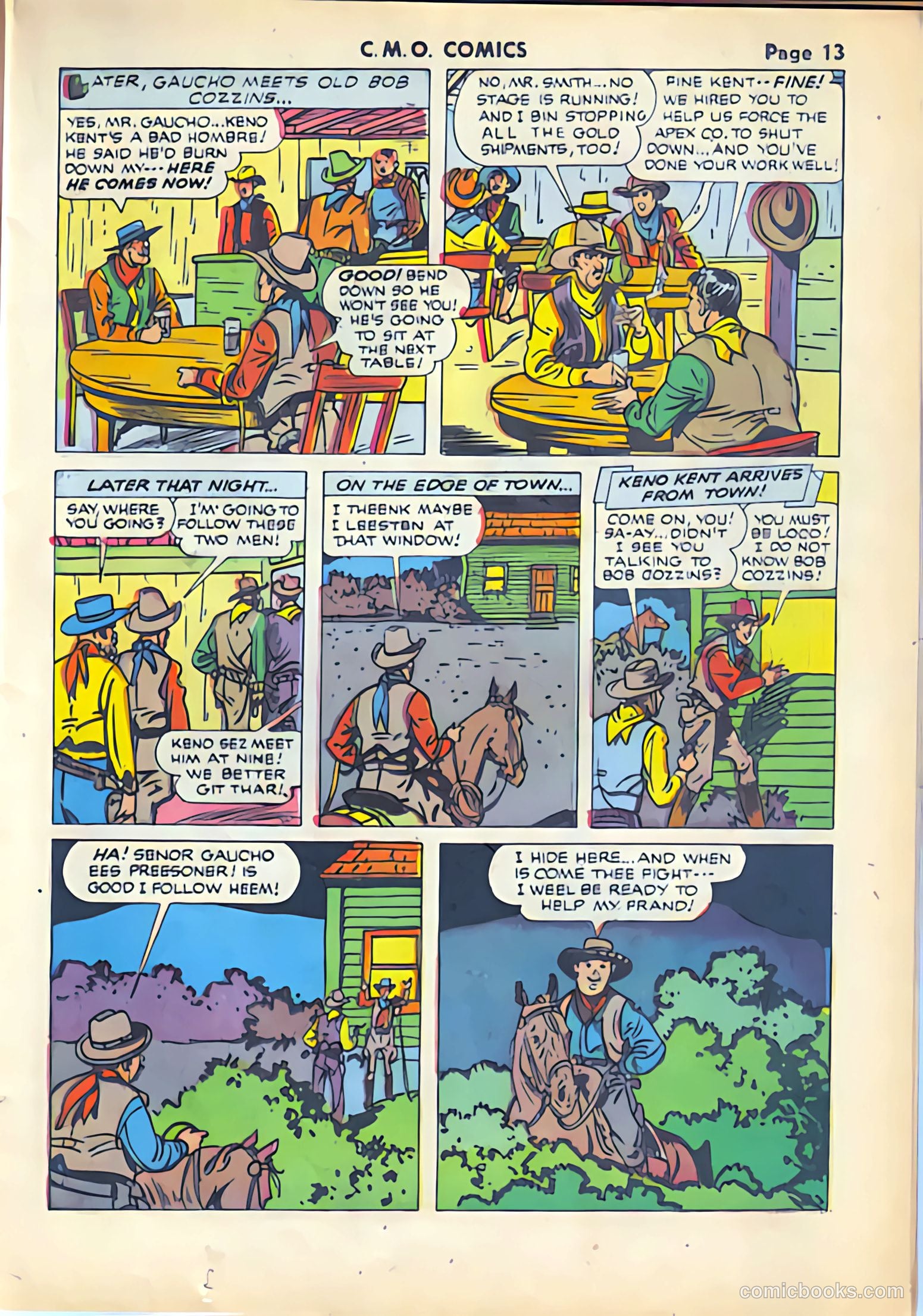 C-M-O Comics #2 (1942) — page 15 of 52