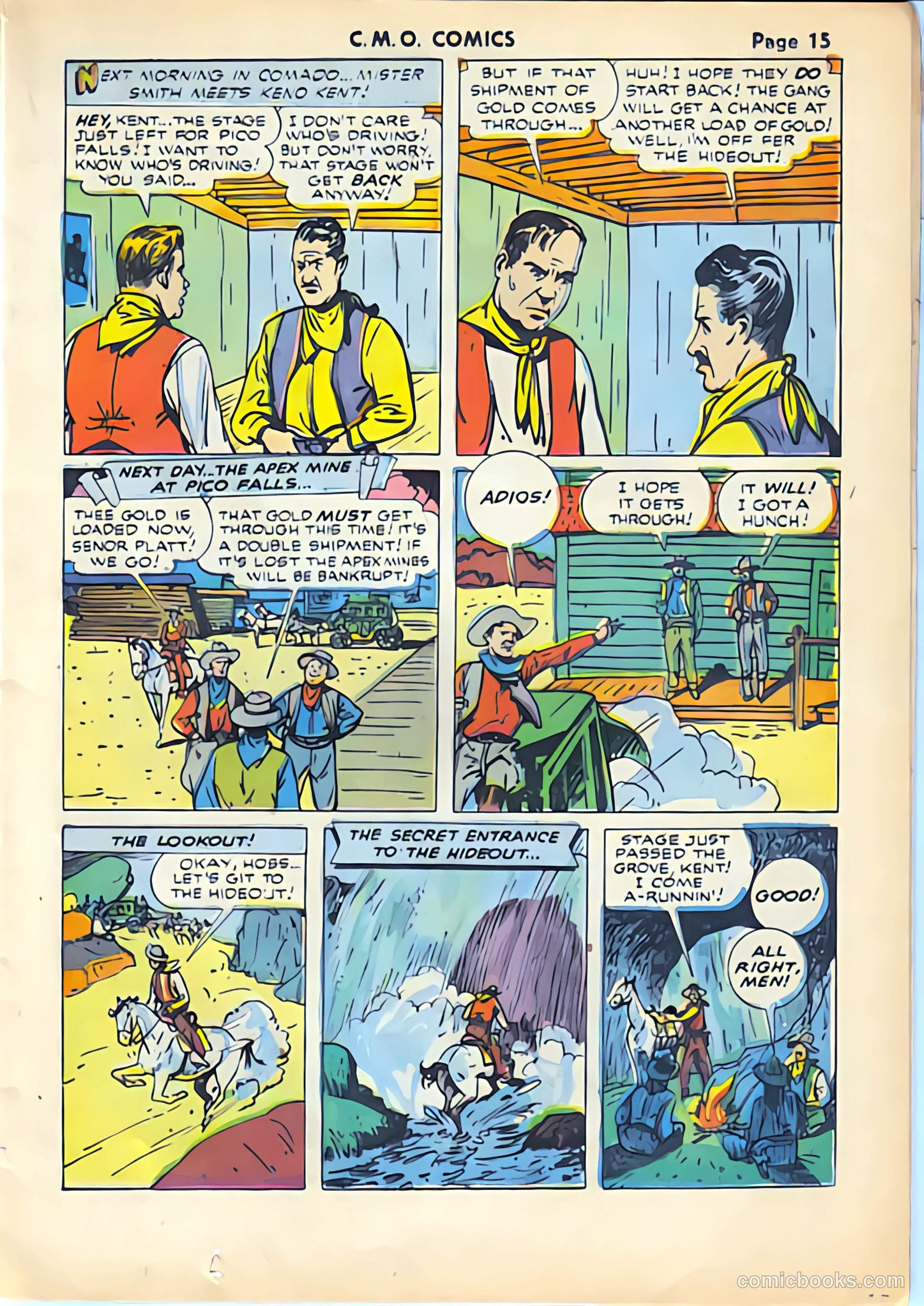 C-M-O Comics #2 (1942) — page 17 of 52