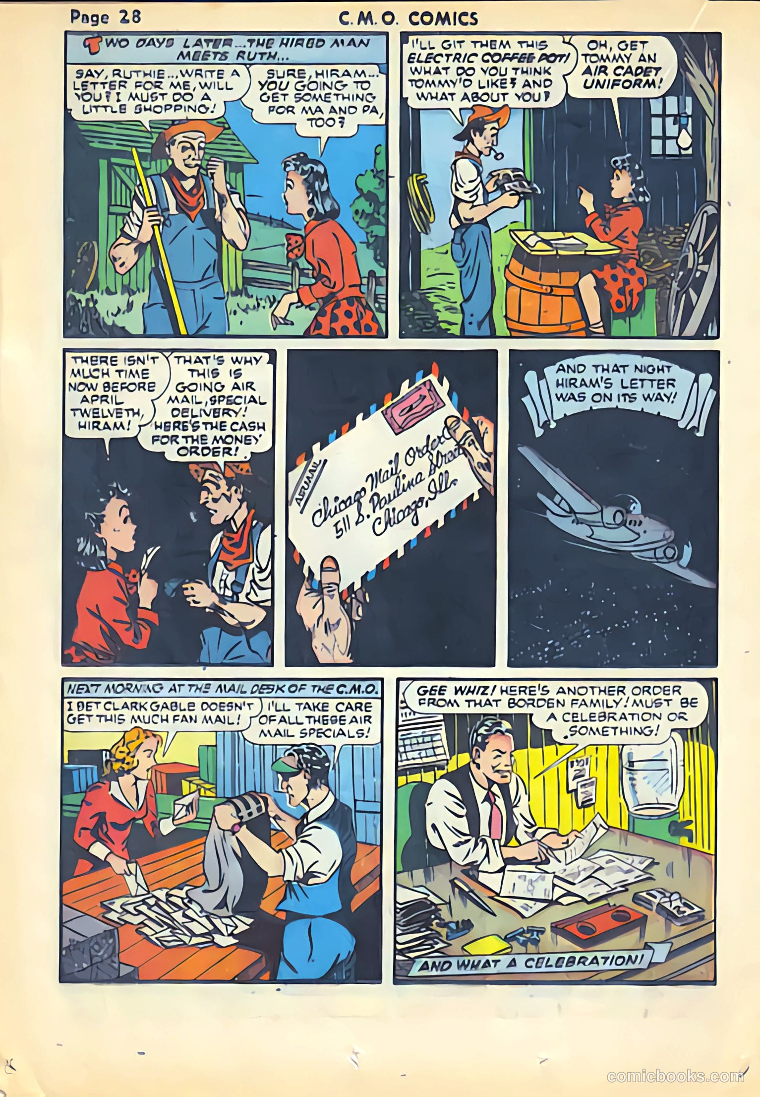 C-M-O Comics #2 (1942) — page 30 of 52