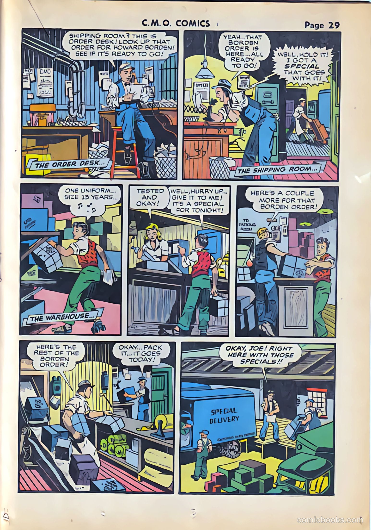 C-M-O Comics #2 (1942) — page 31 of 52
