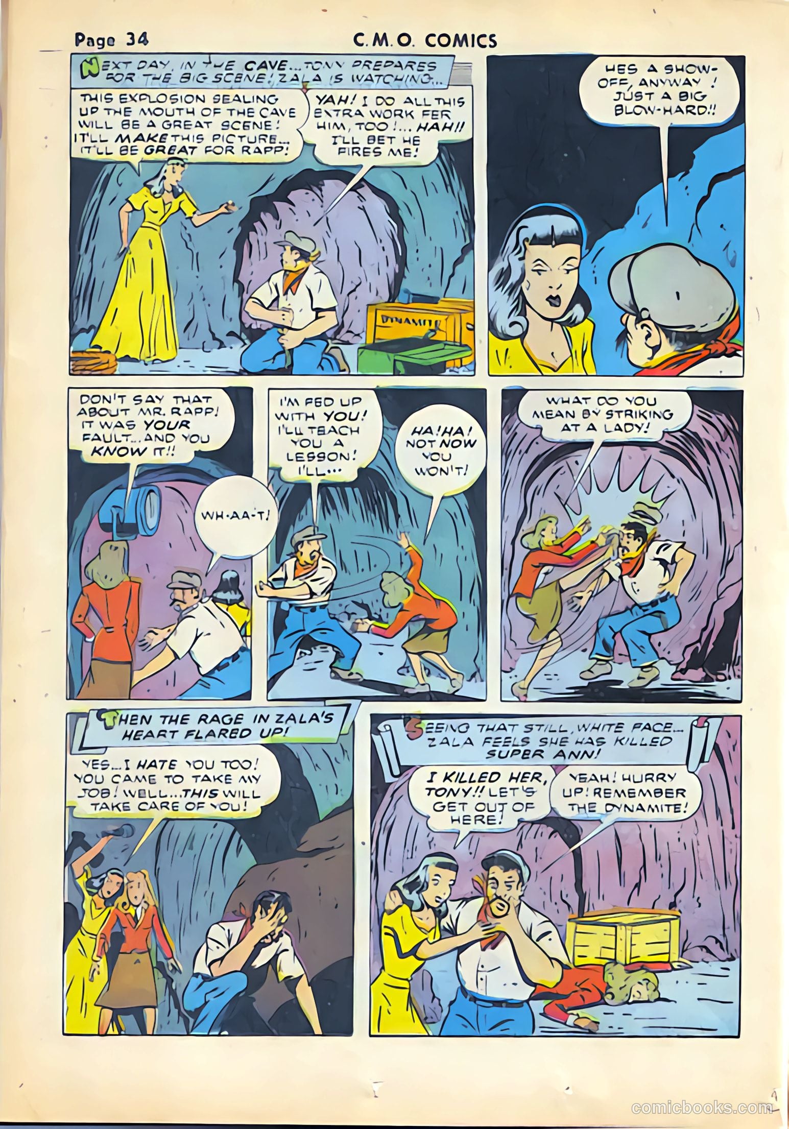 C-M-O Comics #2 (1942) — page 36 of 52