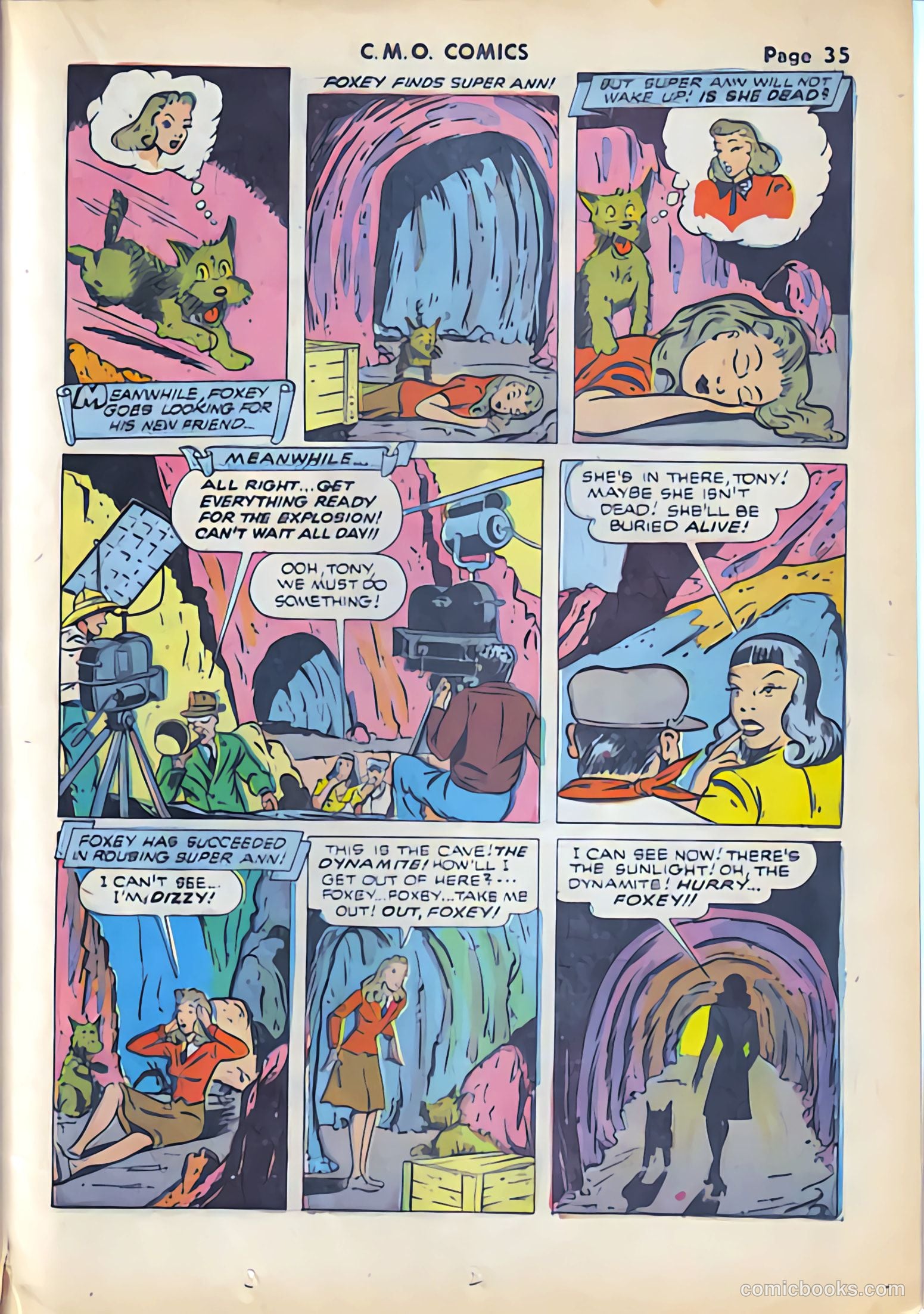 C-M-O Comics #2 (1942) — page 37 of 52