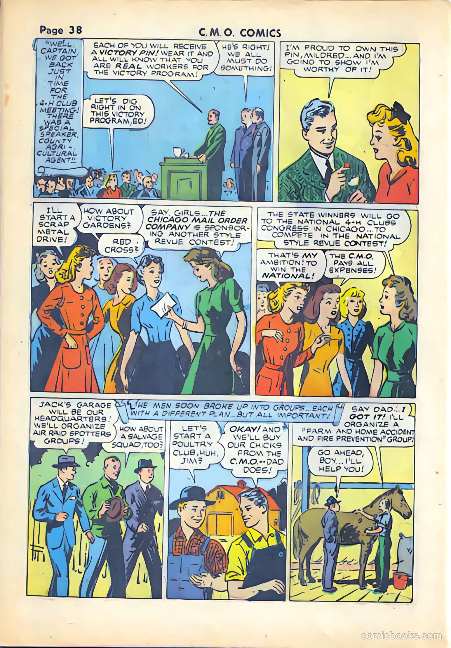C-M-O Comics #2 (1942) — page 40 of 52