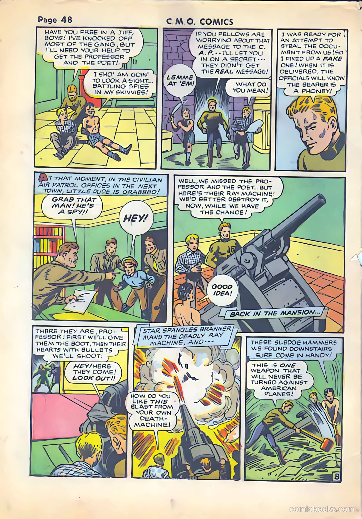 C-M-O Comics #2 (1942) — page 50 of 52
