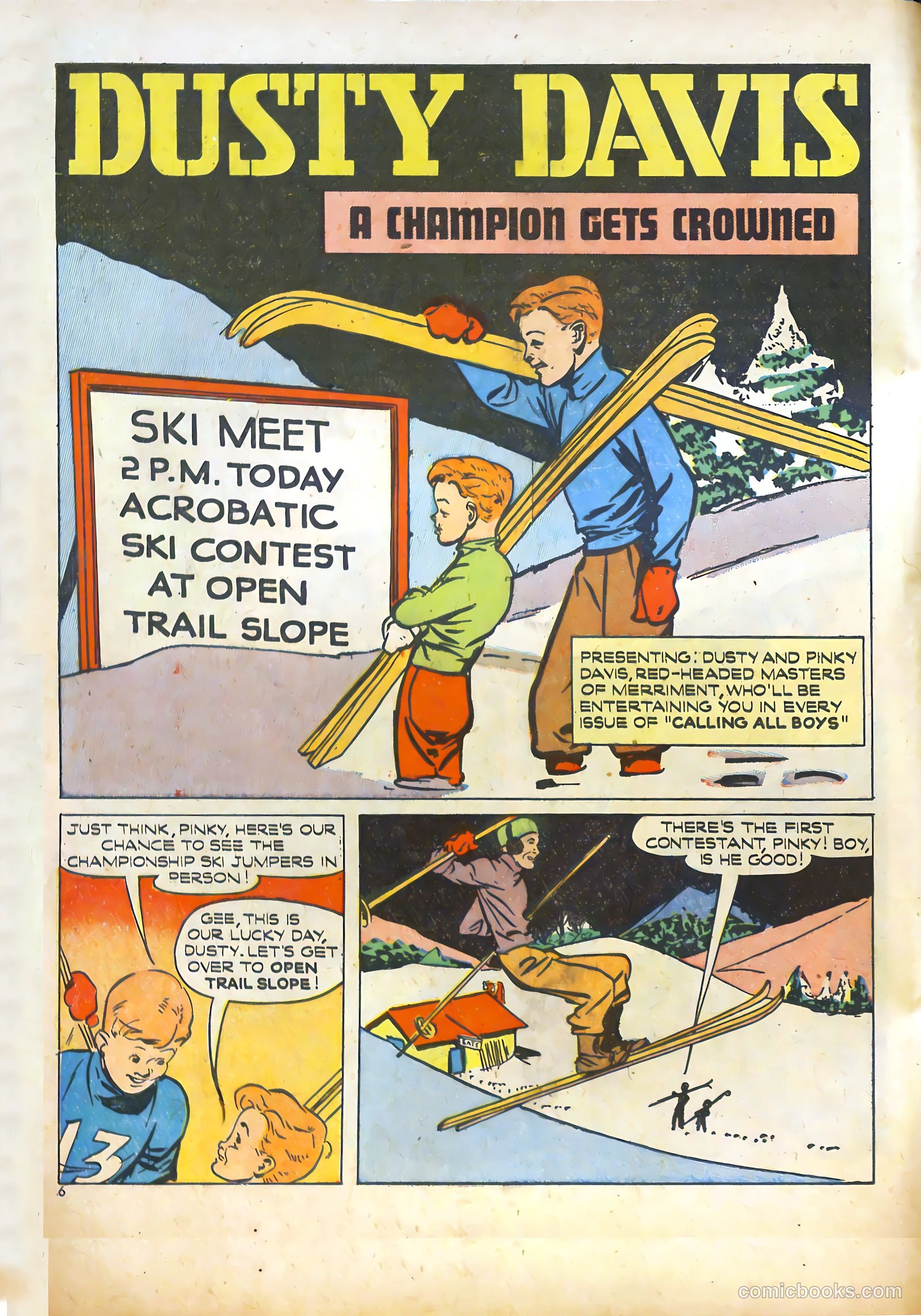 Calling All Boys #1 (1946) — page 6 of 61