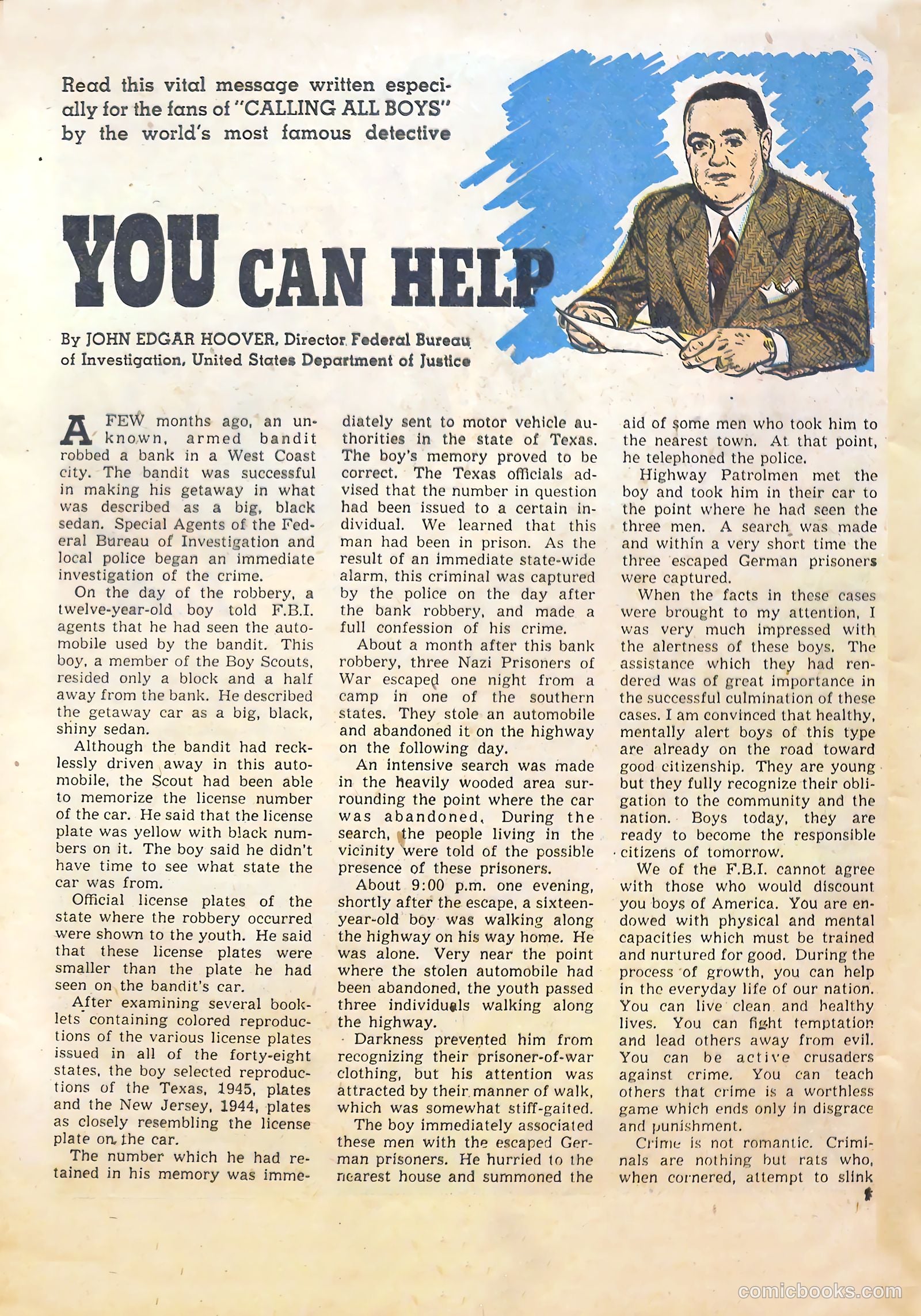 Calling All Boys #1 (1946) — page 9 of 61