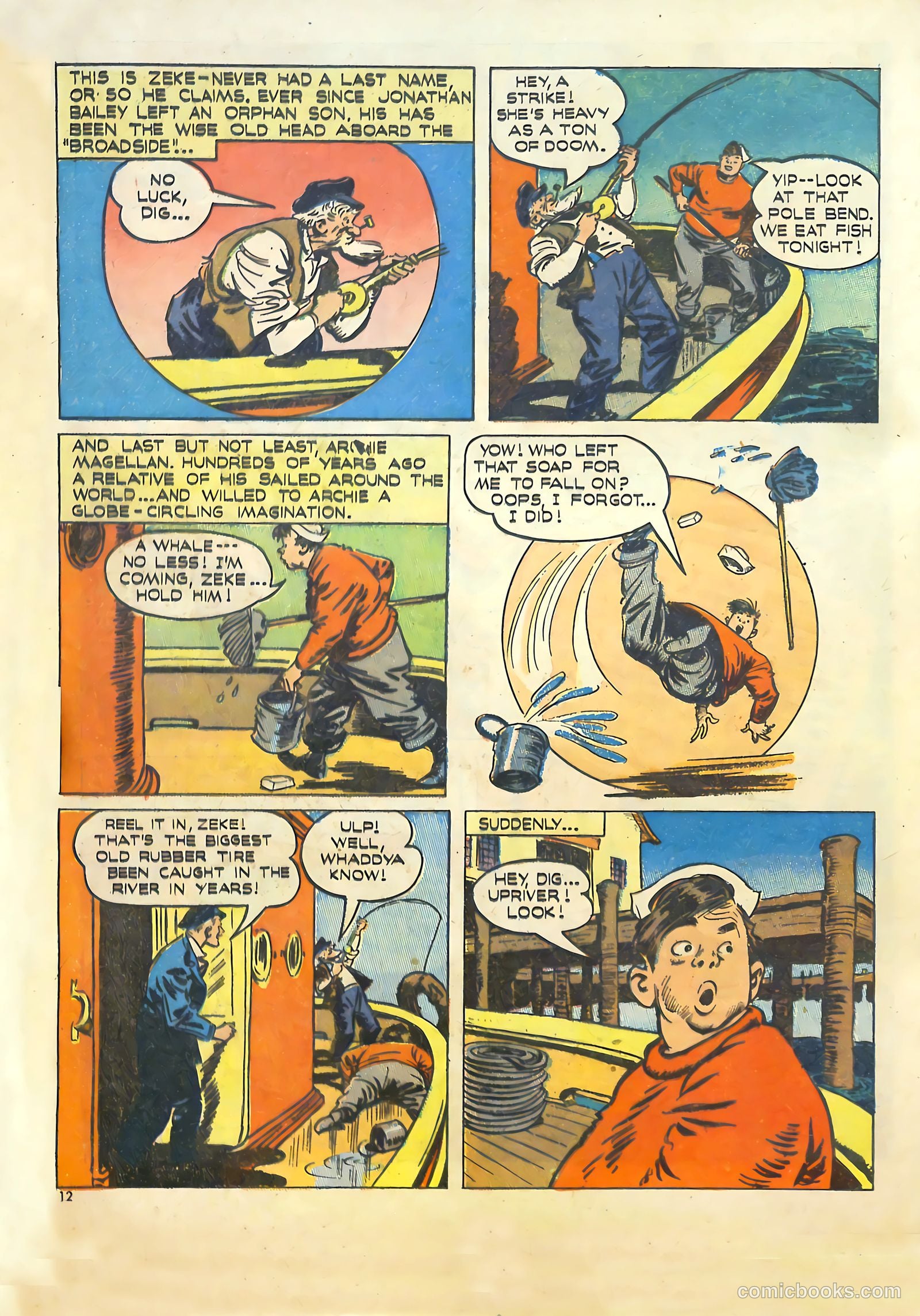 Calling All Boys #1 (1946) — page 12 of 61