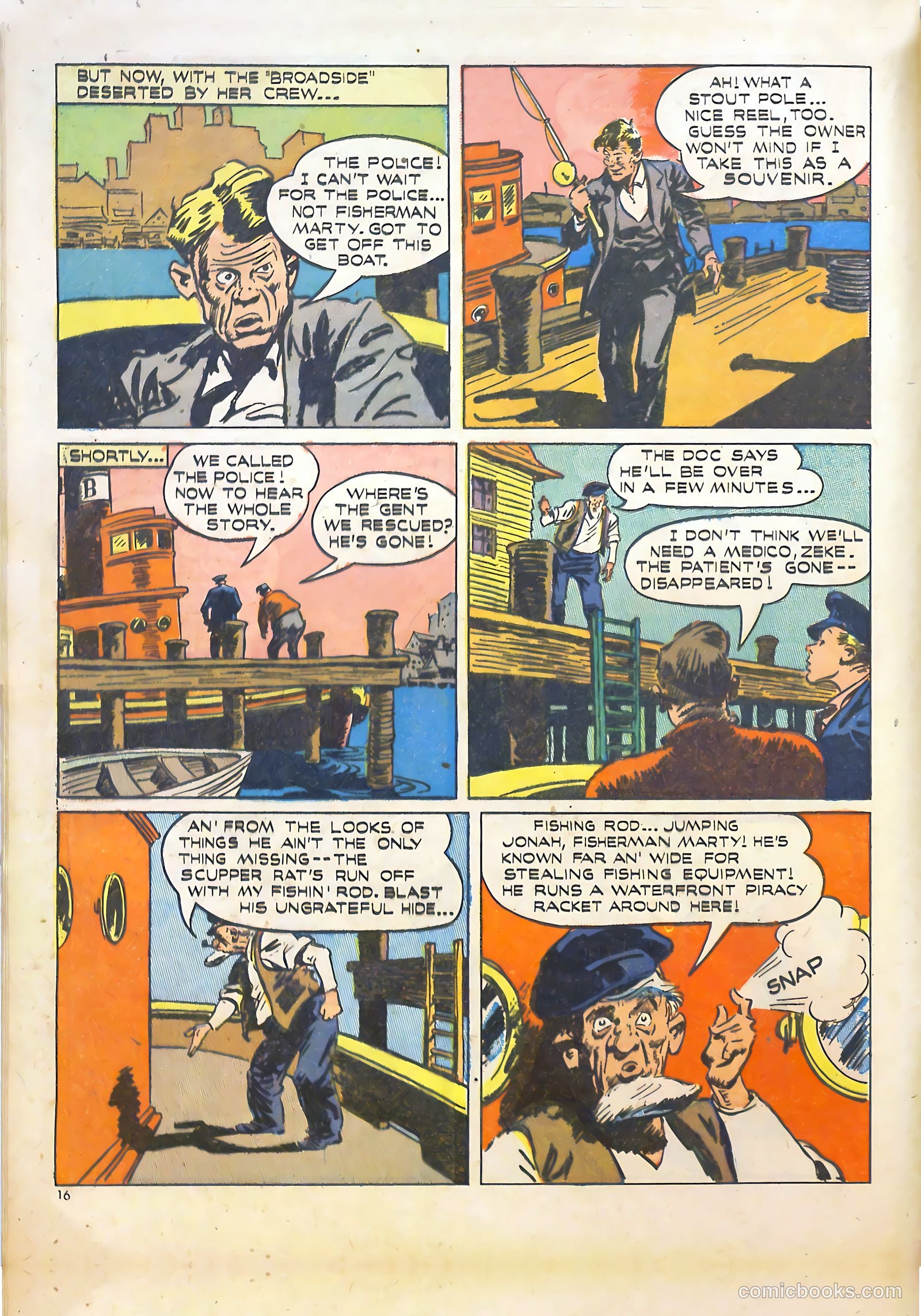 Calling All Boys #1 (1946) — page 16 of 61