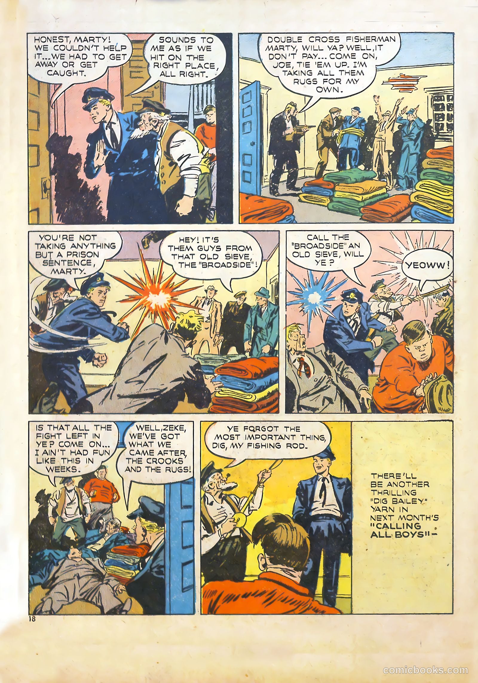 Calling All Boys #1 (1946) — page 18 of 61