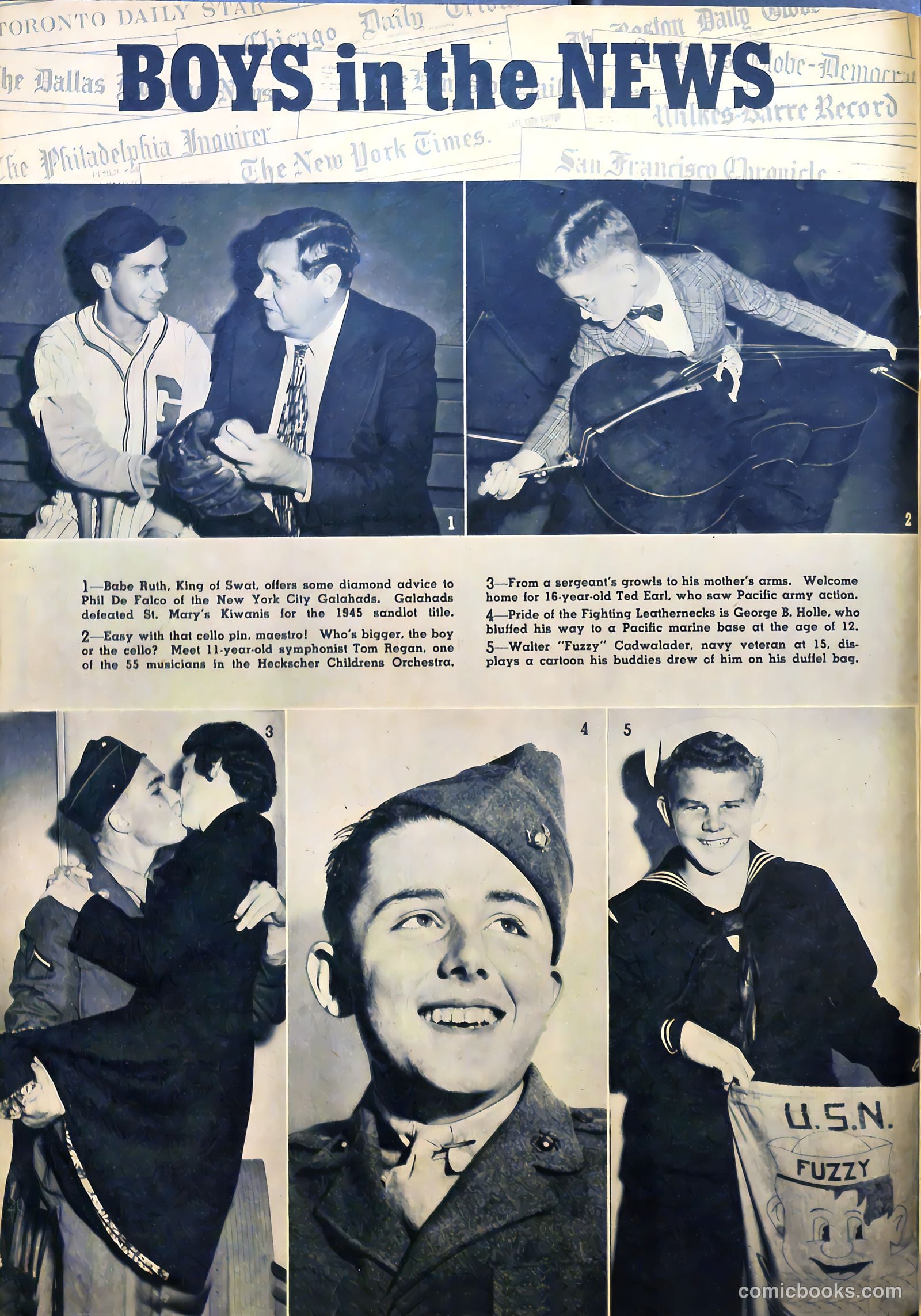 Calling All Boys #1 (1946) — page 20 of 61