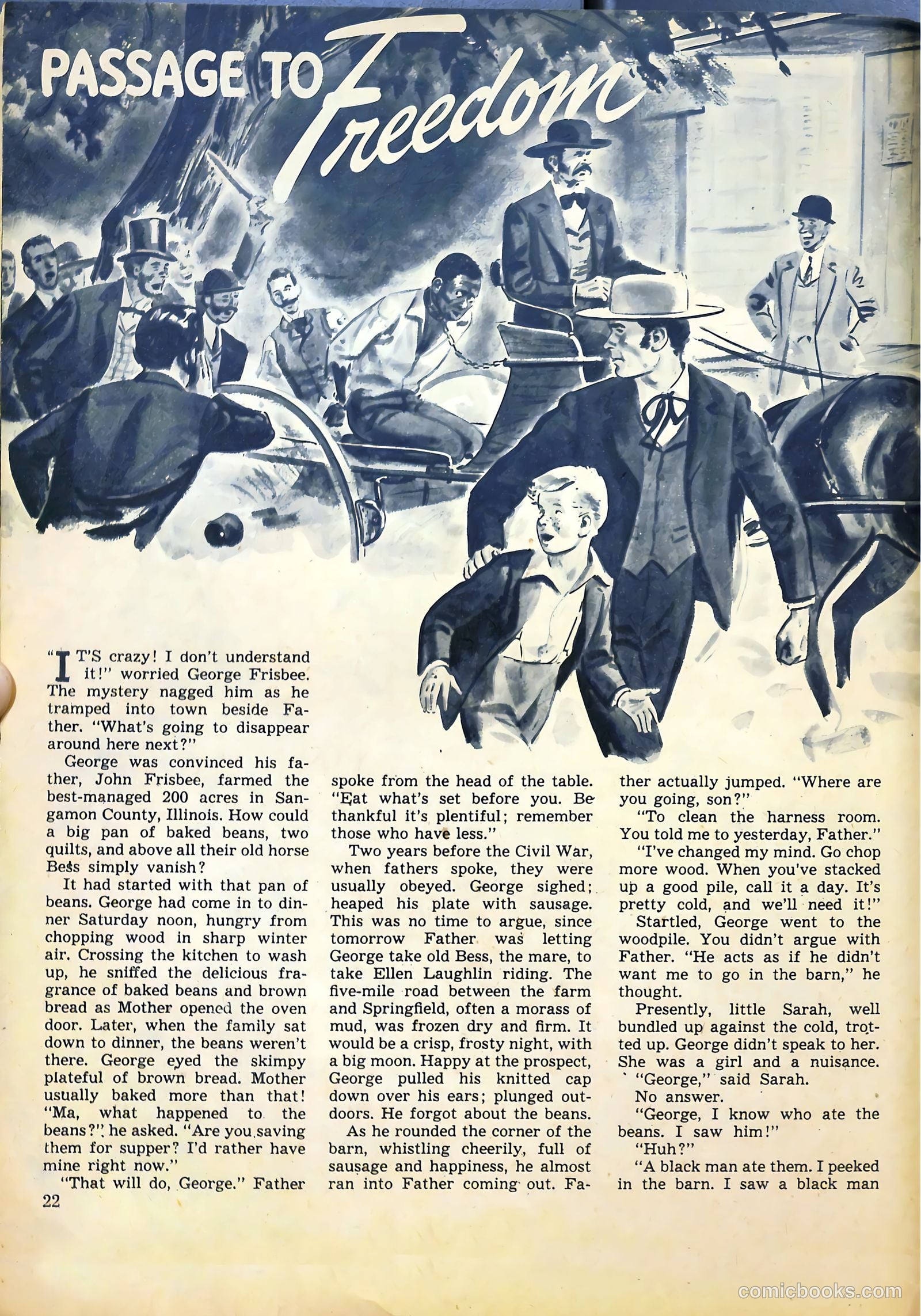 Calling All Boys #1 (1946) — page 22 of 61