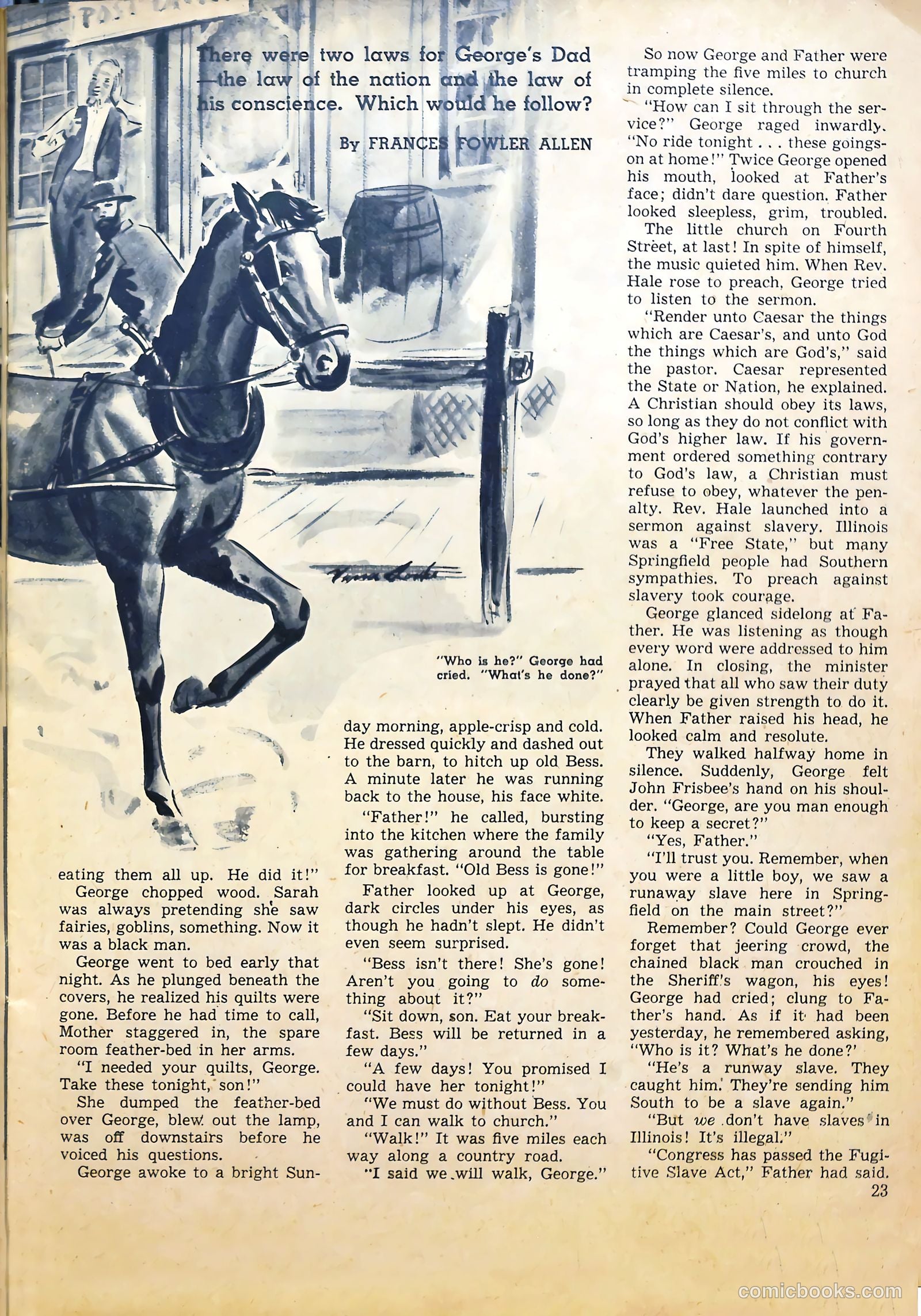 Calling All Boys #1 (1946) — page 23 of 61