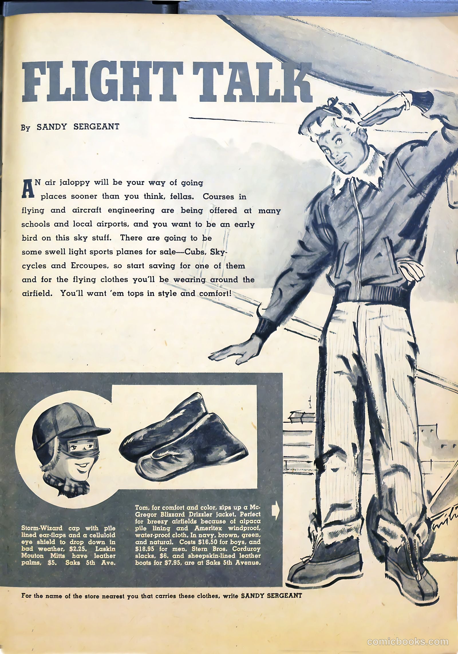 Calling All Boys #1 (1946) — page 39 of 61