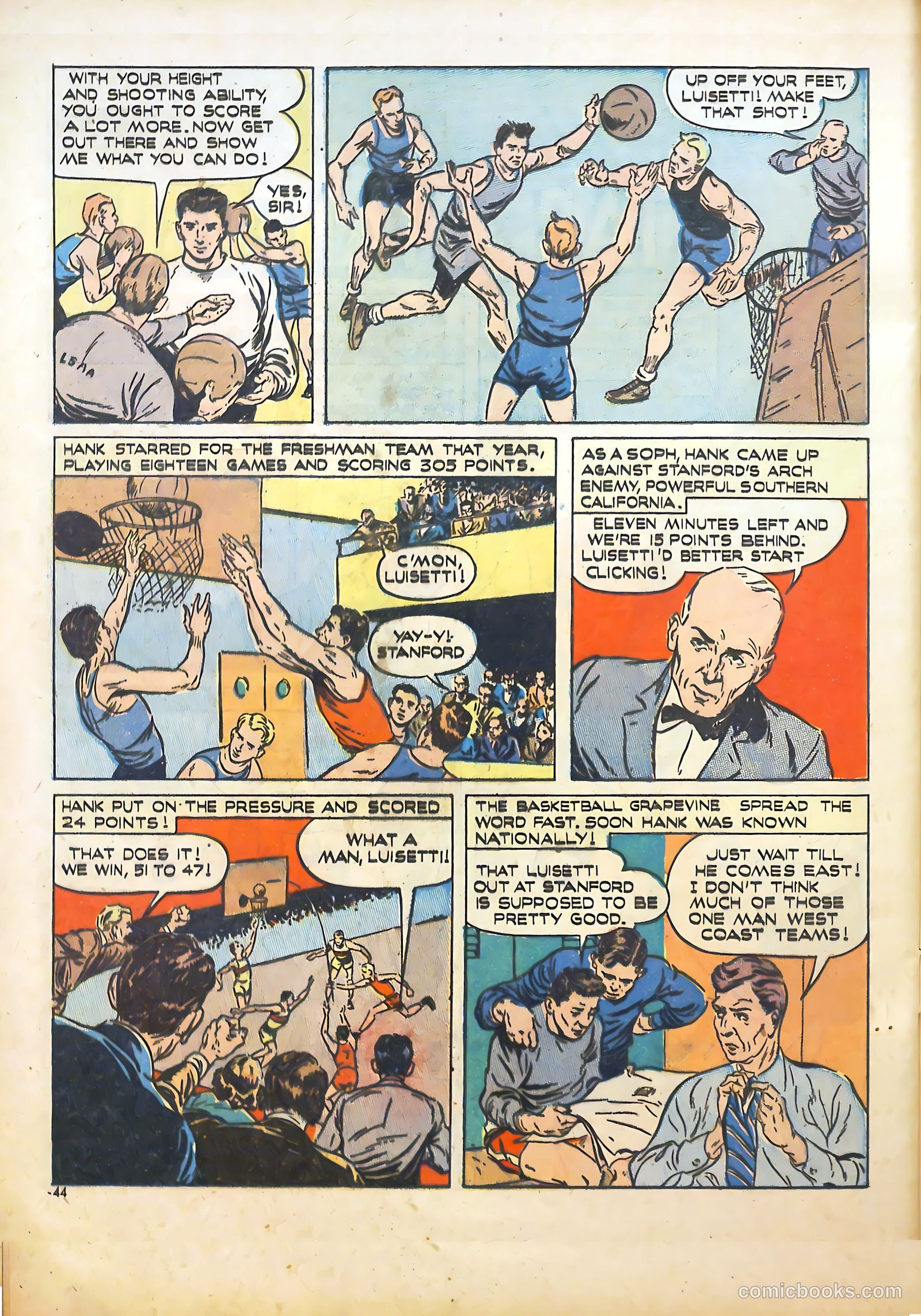 Calling All Boys #1 (1946) — page 44 of 61