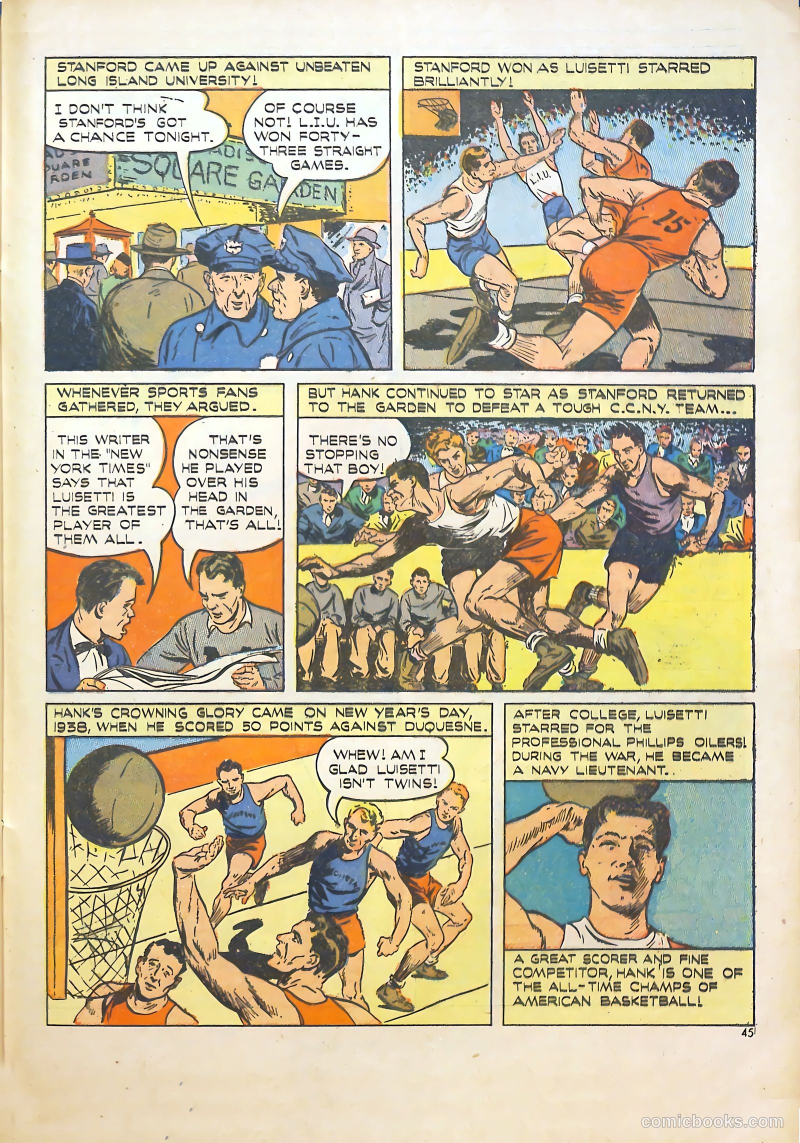 Calling All Boys #1 (1946) — page 45 of 61