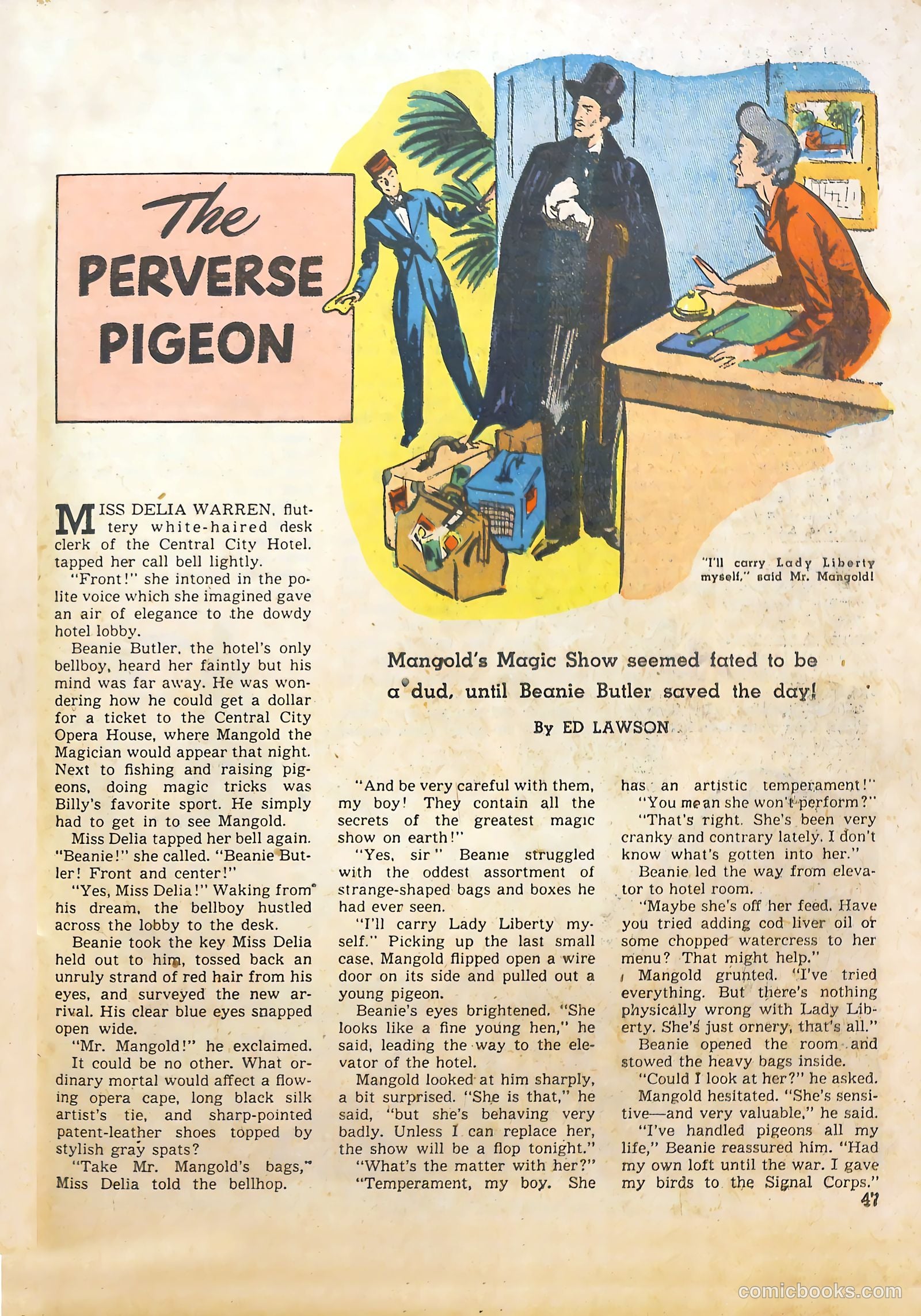 Calling All Boys #1 (1946) — page 47 of 61