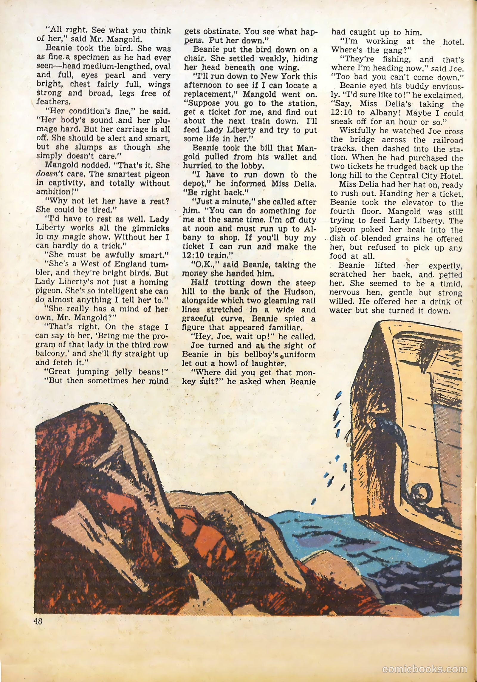 Calling All Boys #1 (1946) — page 48 of 61
