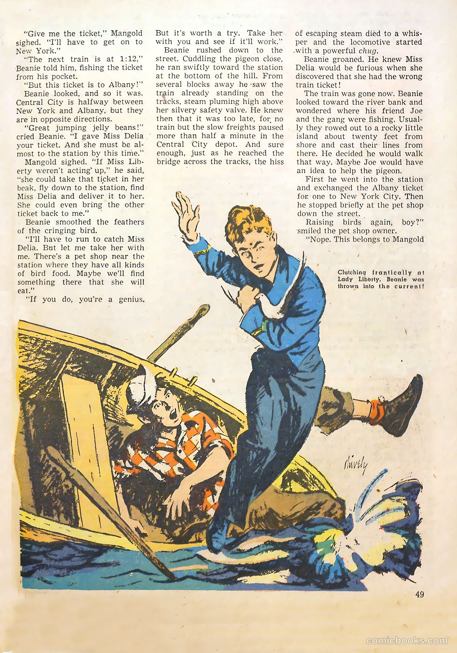 Calling All Boys #1 (1946) — page 49 of 61
