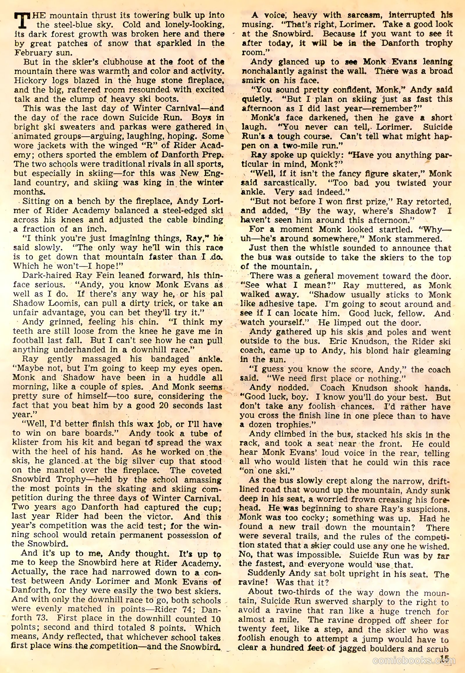 Calling All Boys #10 (1947) — page 15 of 52