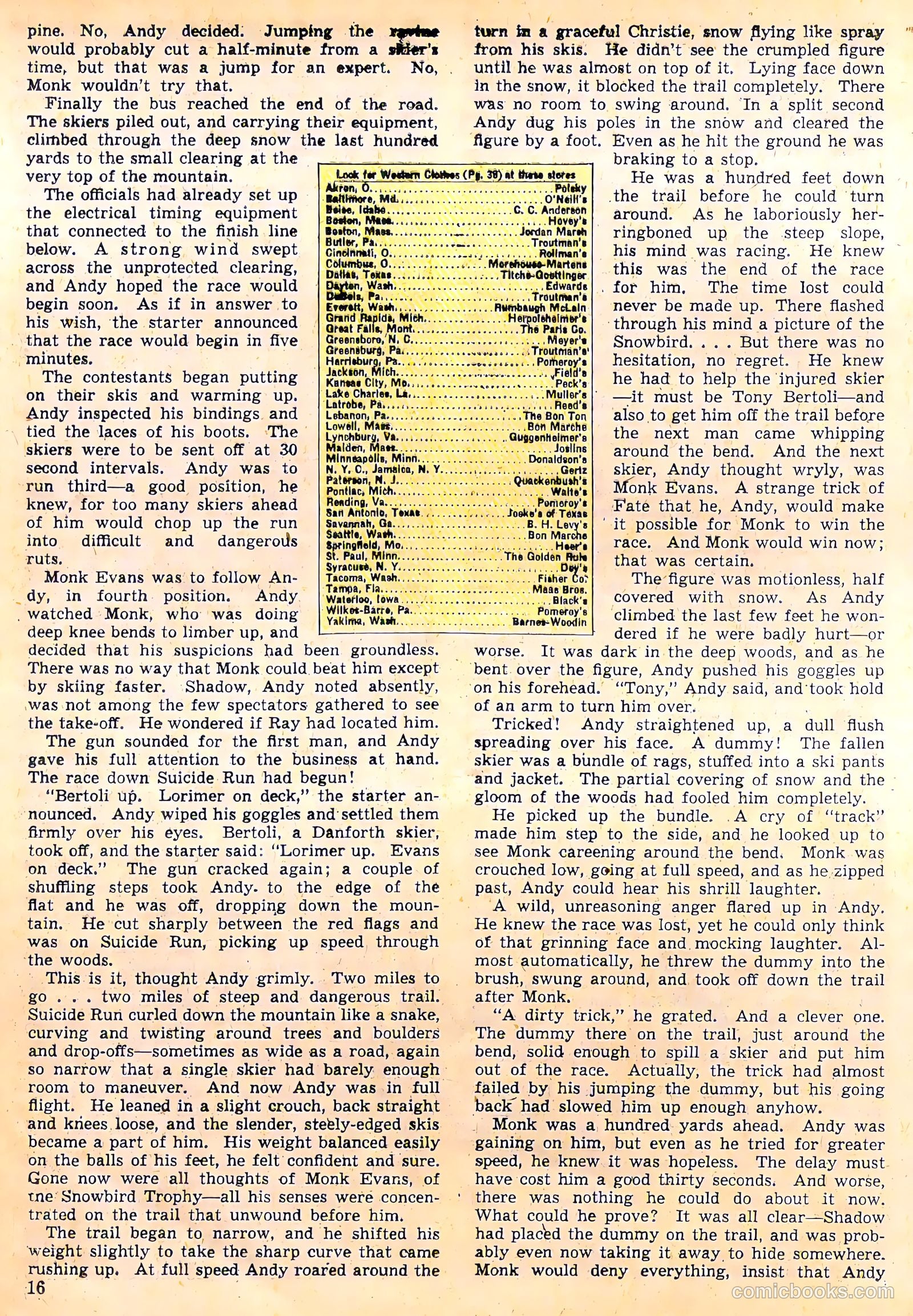 Calling All Boys #10 (1947) — page 16 of 52