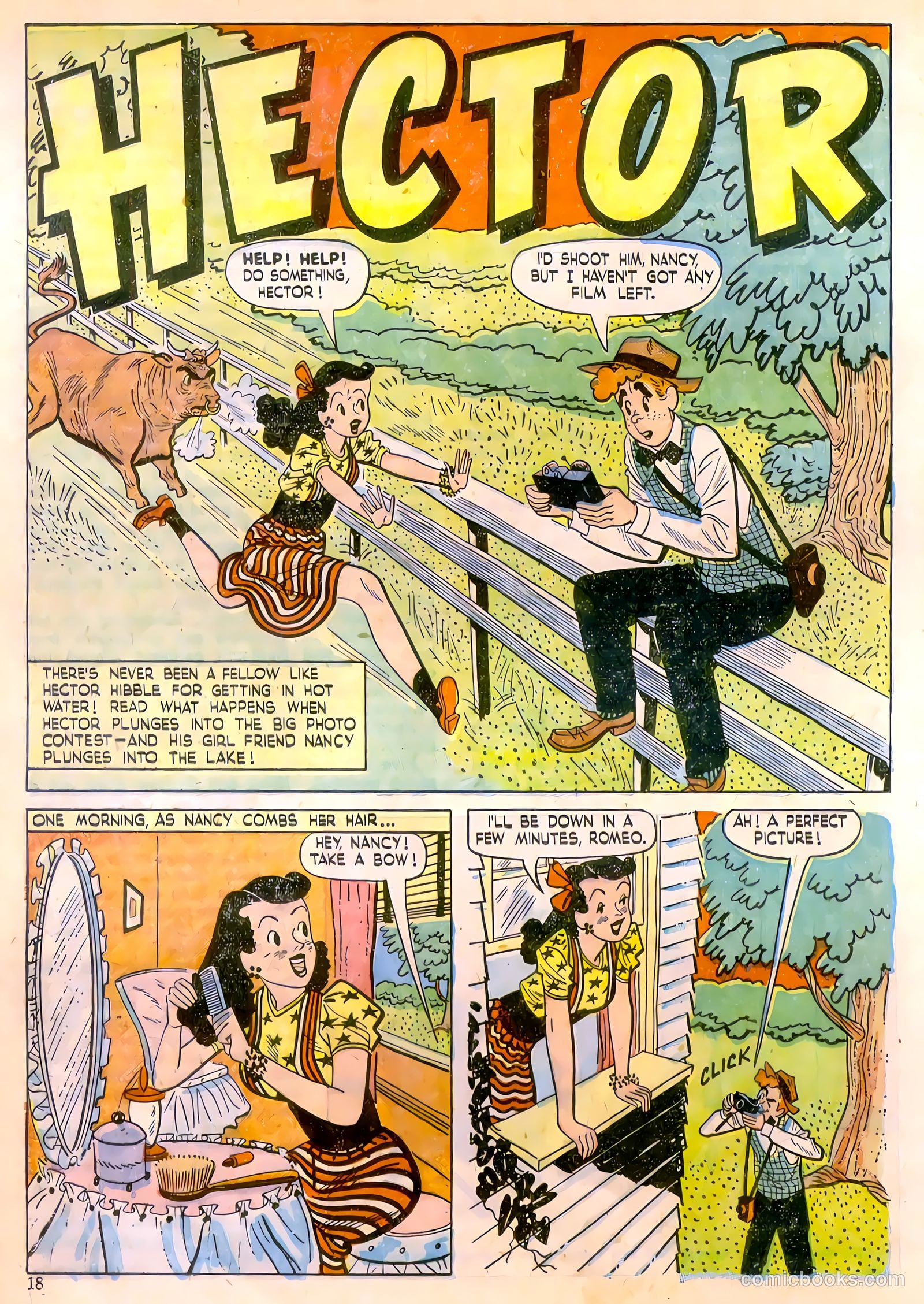 Calling All Boys #10 (1947) — page 18 of 52