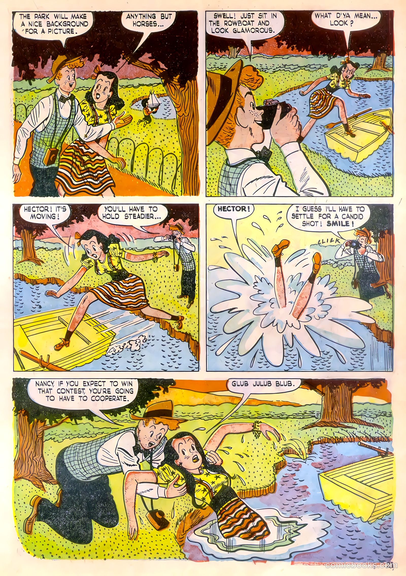 Calling All Boys #10 (1947) — page 21 of 52