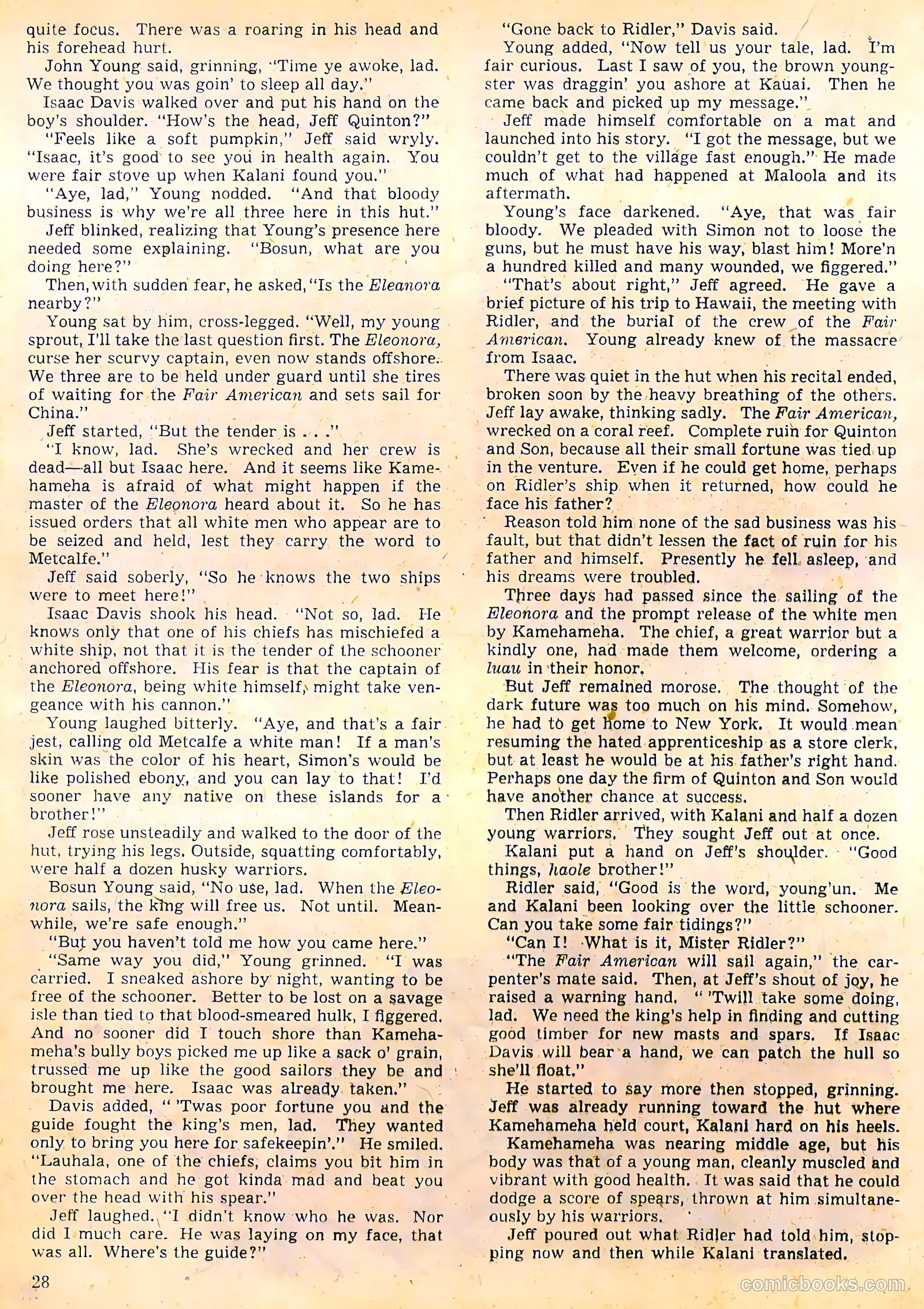 Calling All Boys #10 (1947) — page 28 of 52