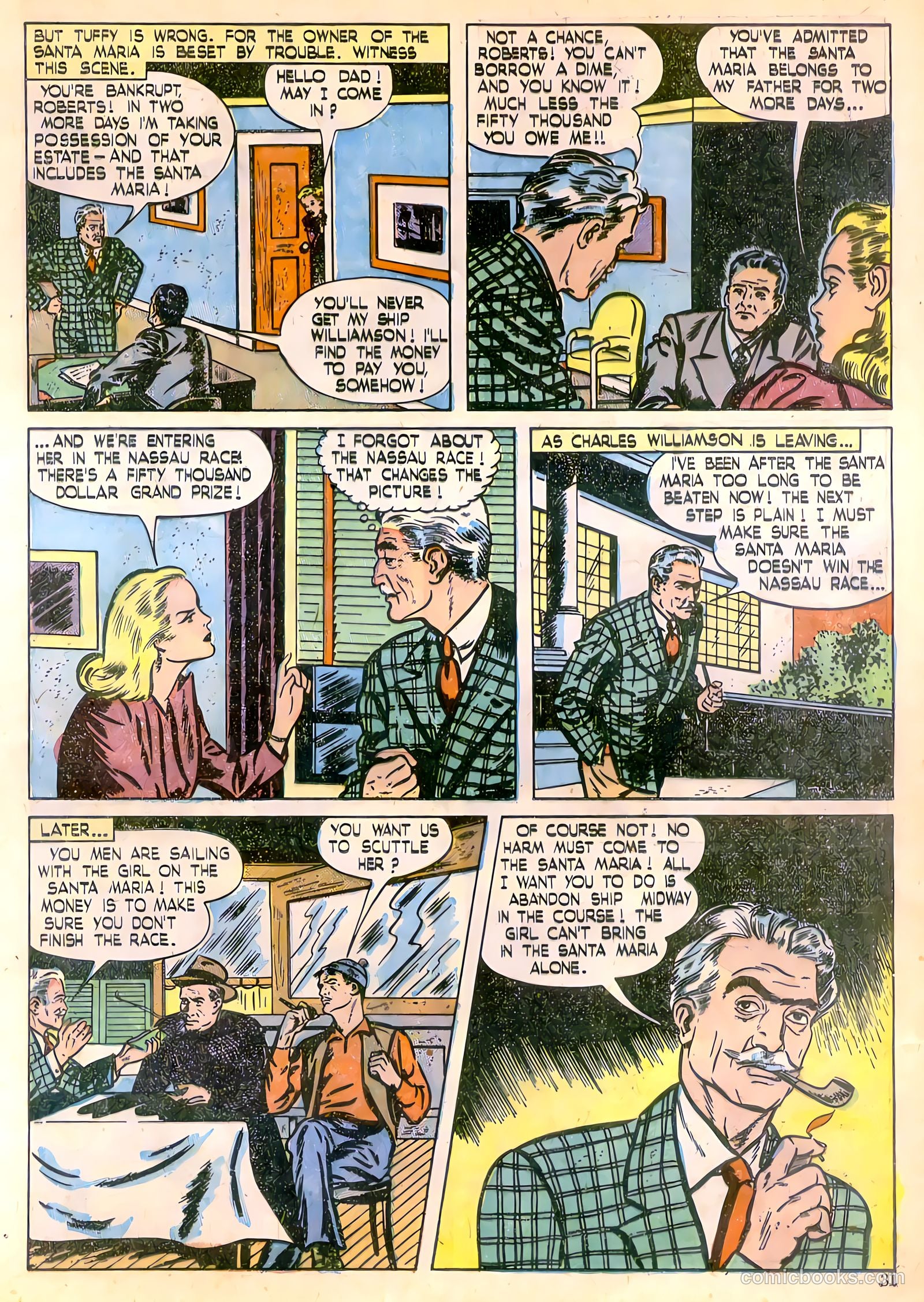 Calling All Boys #10 (1947) — page 31 of 52