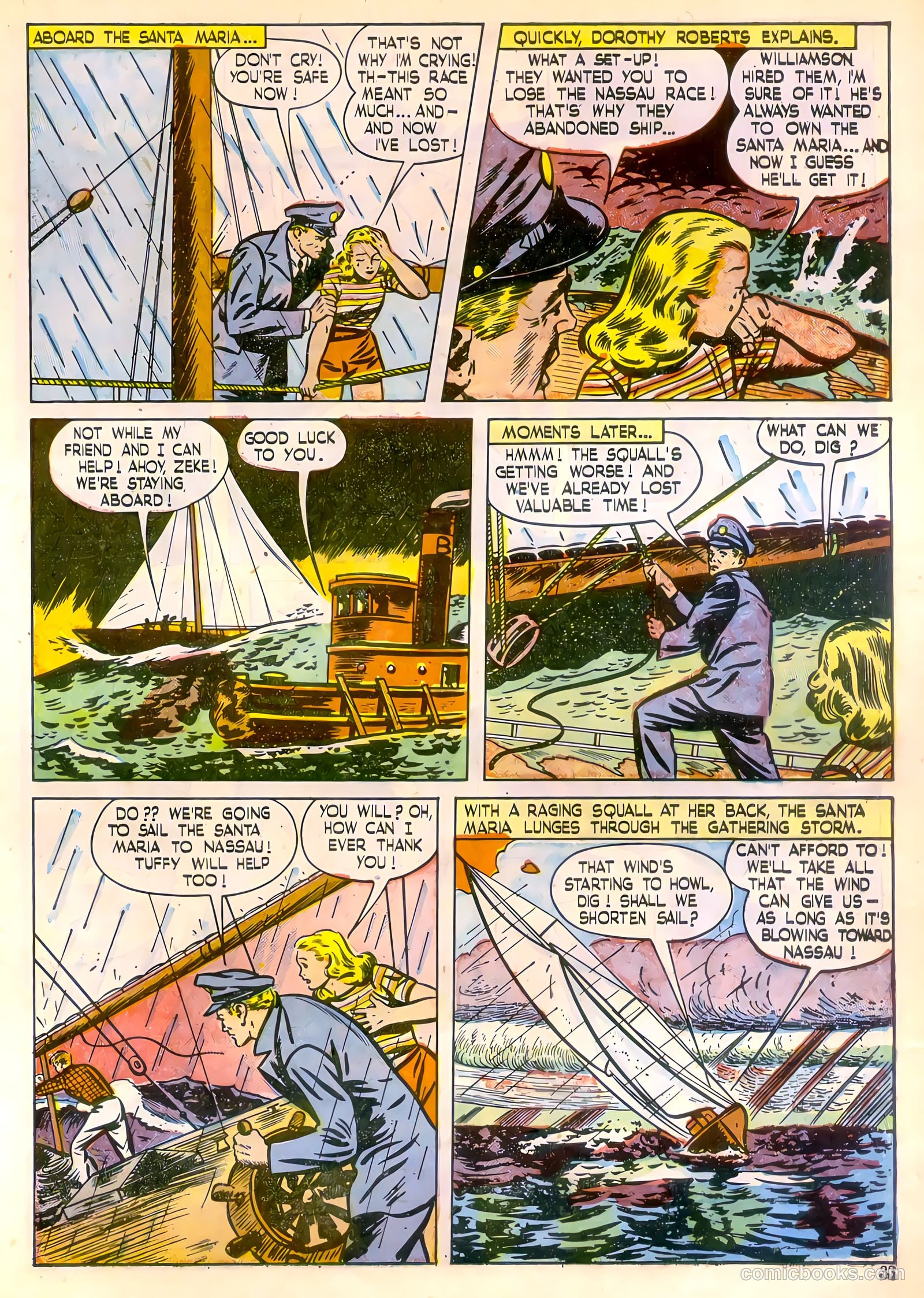 Calling All Boys #10 (1947) — page 33 of 52