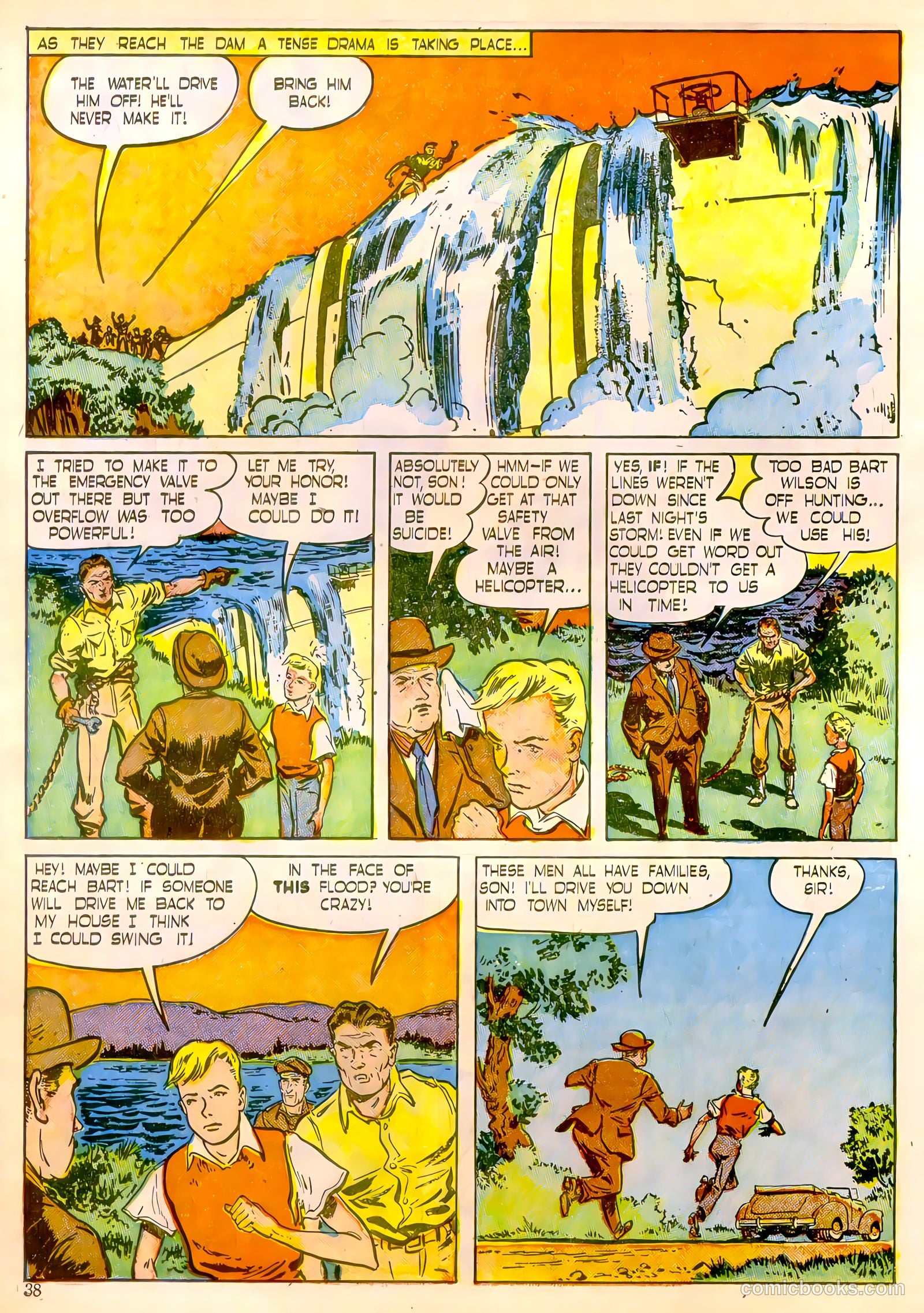 Calling All Boys #10 (1947) — page 38 of 52