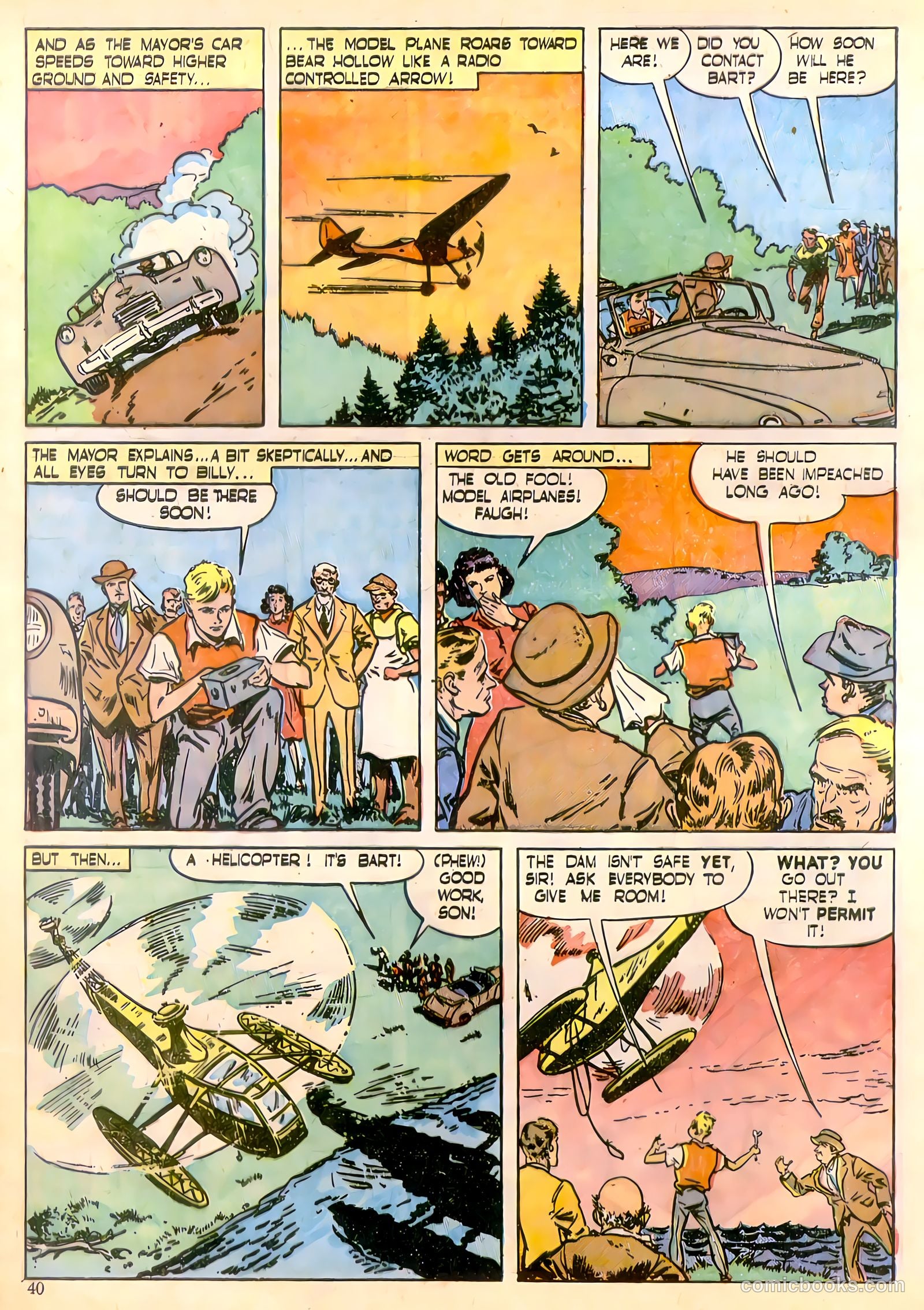 Calling All Boys #10 (1947) — page 40 of 52