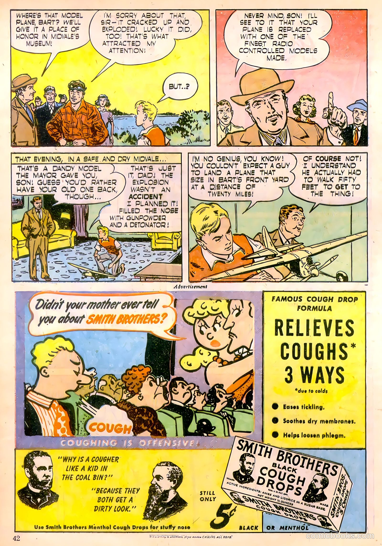 Calling All Boys #10 (1947) — page 42 of 52